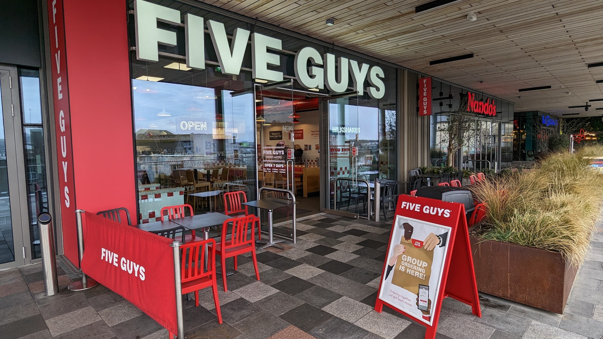 Five Guys Plymouth
