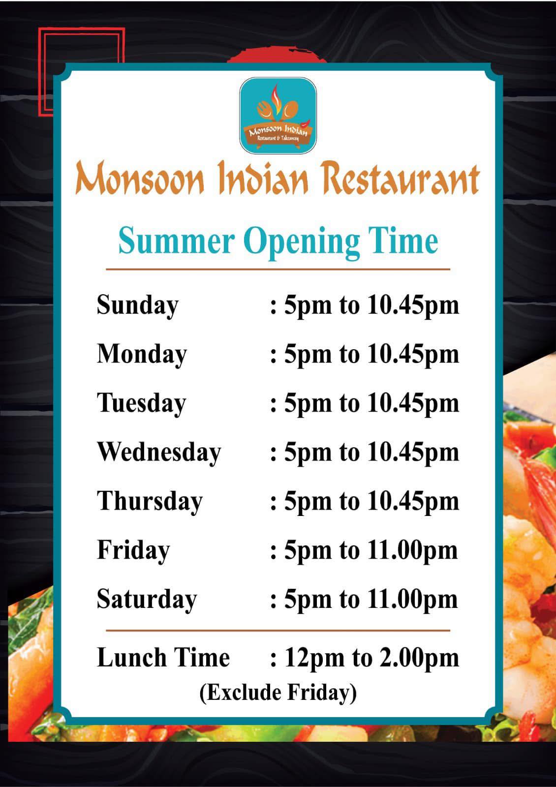 Monsoon Indian Restaurant & Takeaway