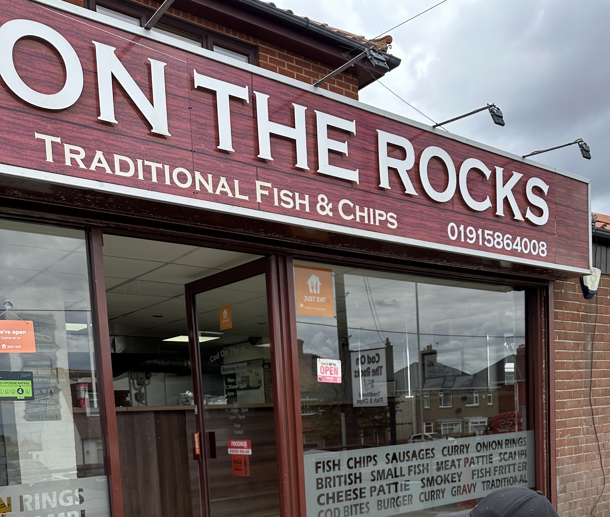 Cod On The Rocks