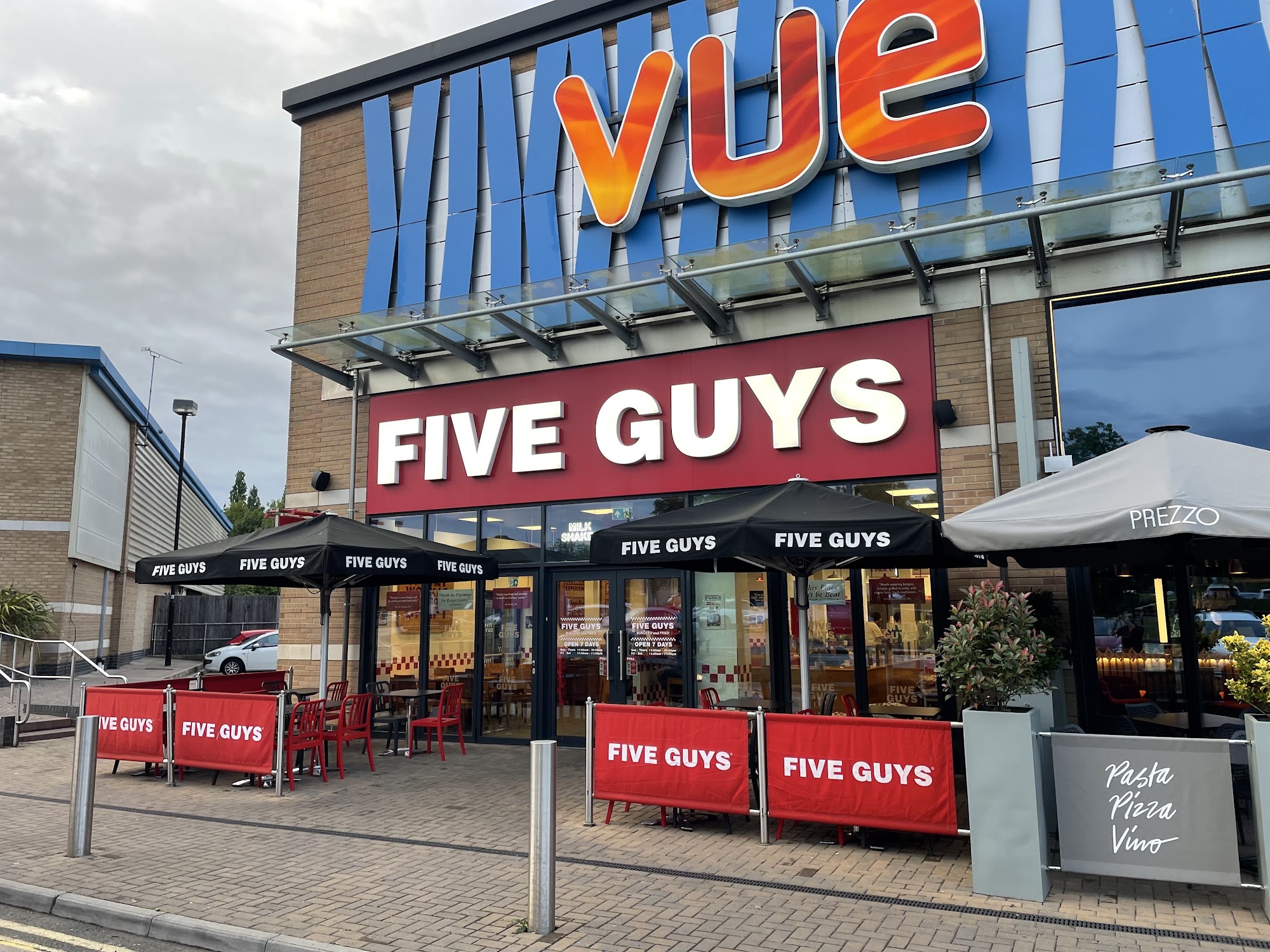 Five Guys Leicester Meridian