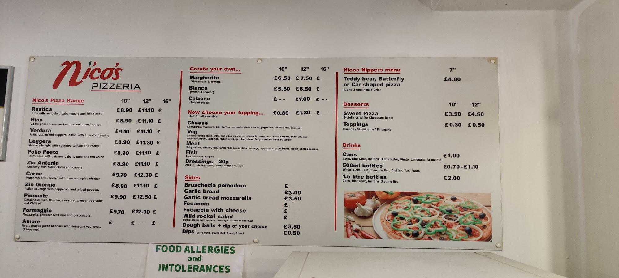 Nicos Pizzeria Gourock