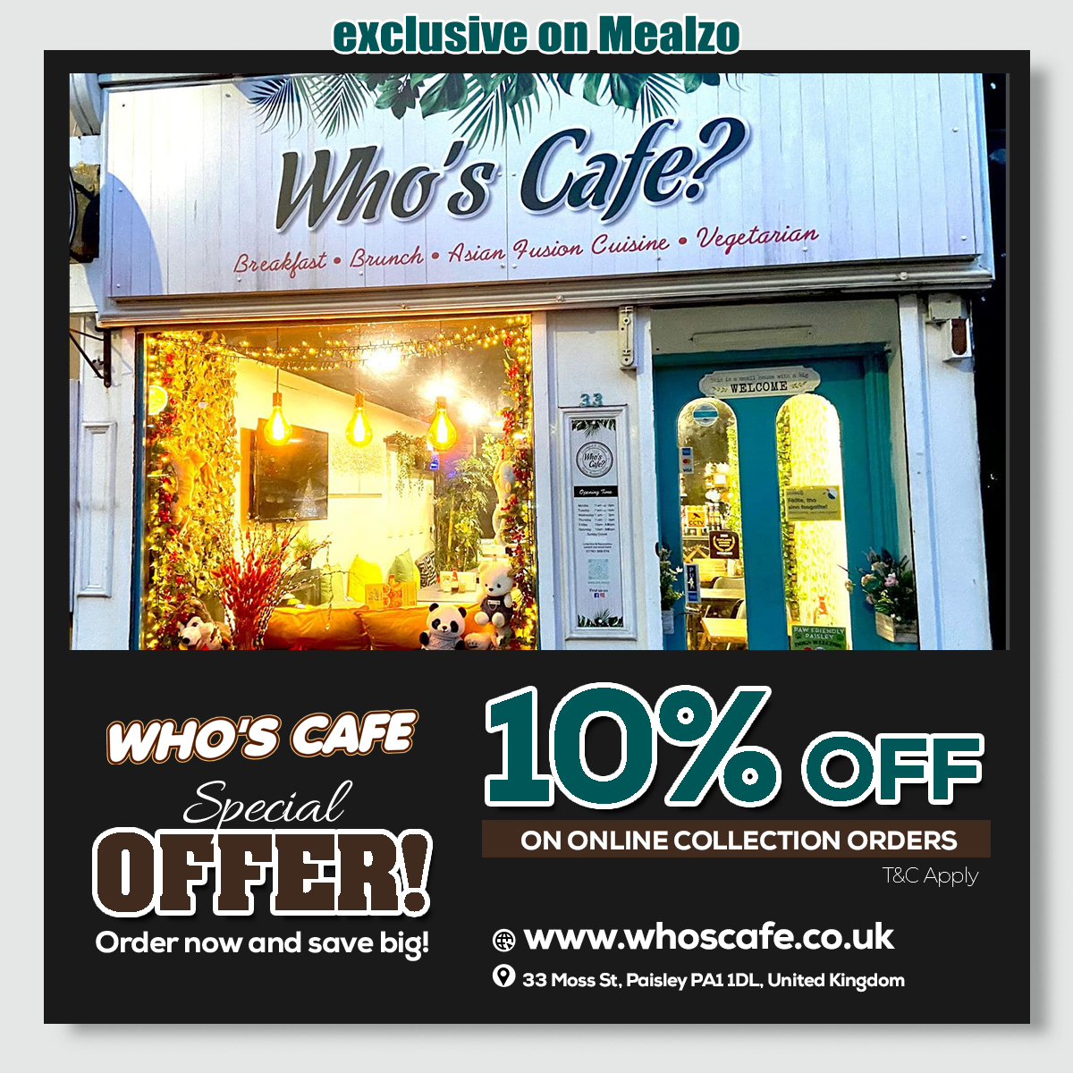 Who's Cafe?