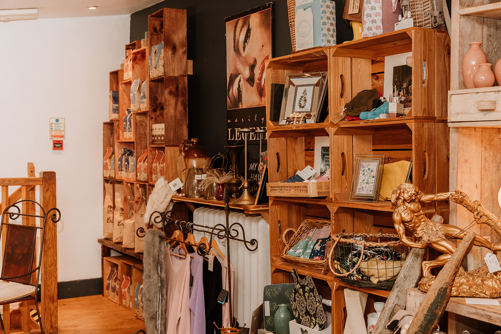 Rural Space coffee shop, unusual gifts, clothes and collectibles