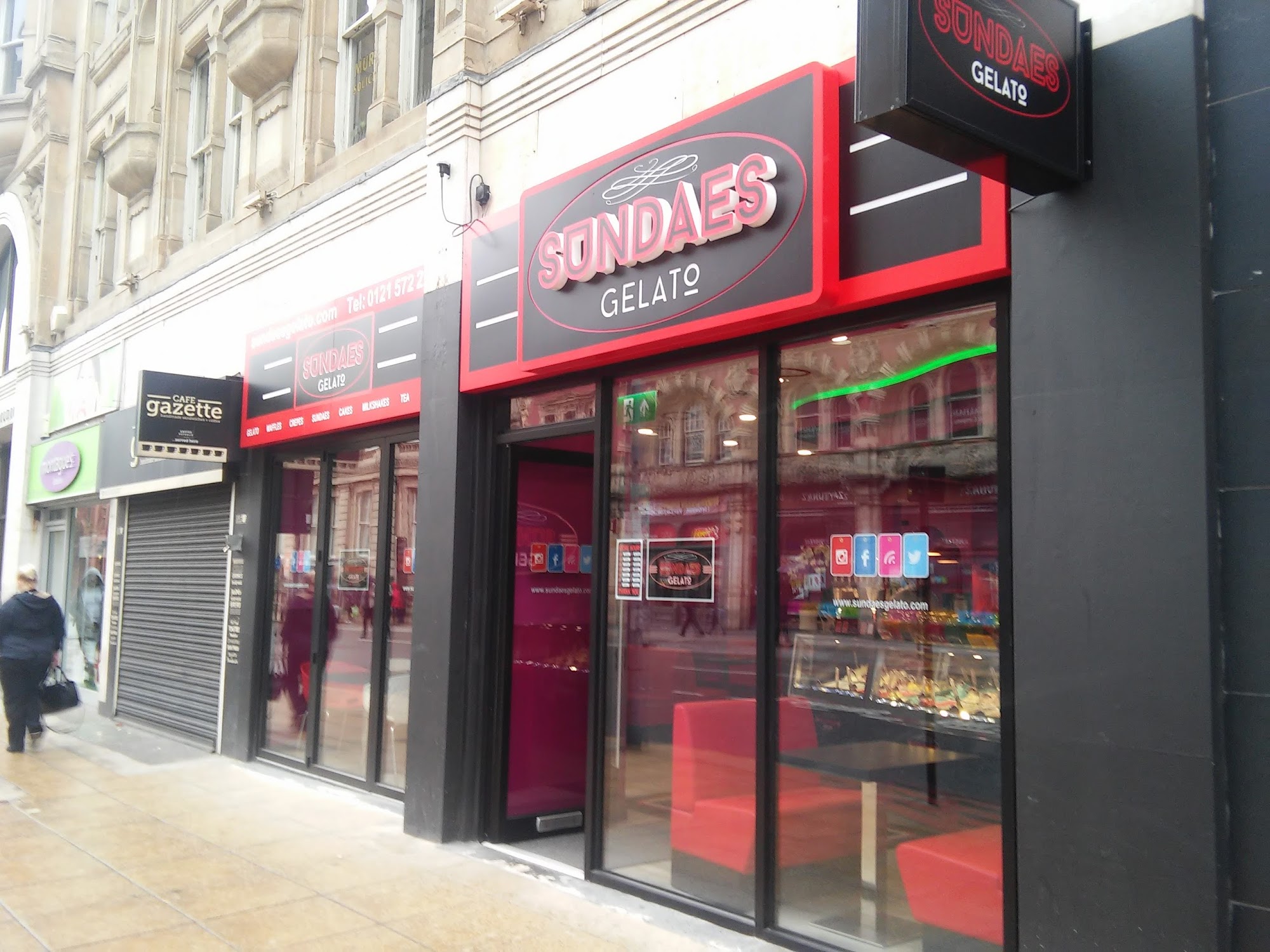 Sundaes Gelato Birmingham