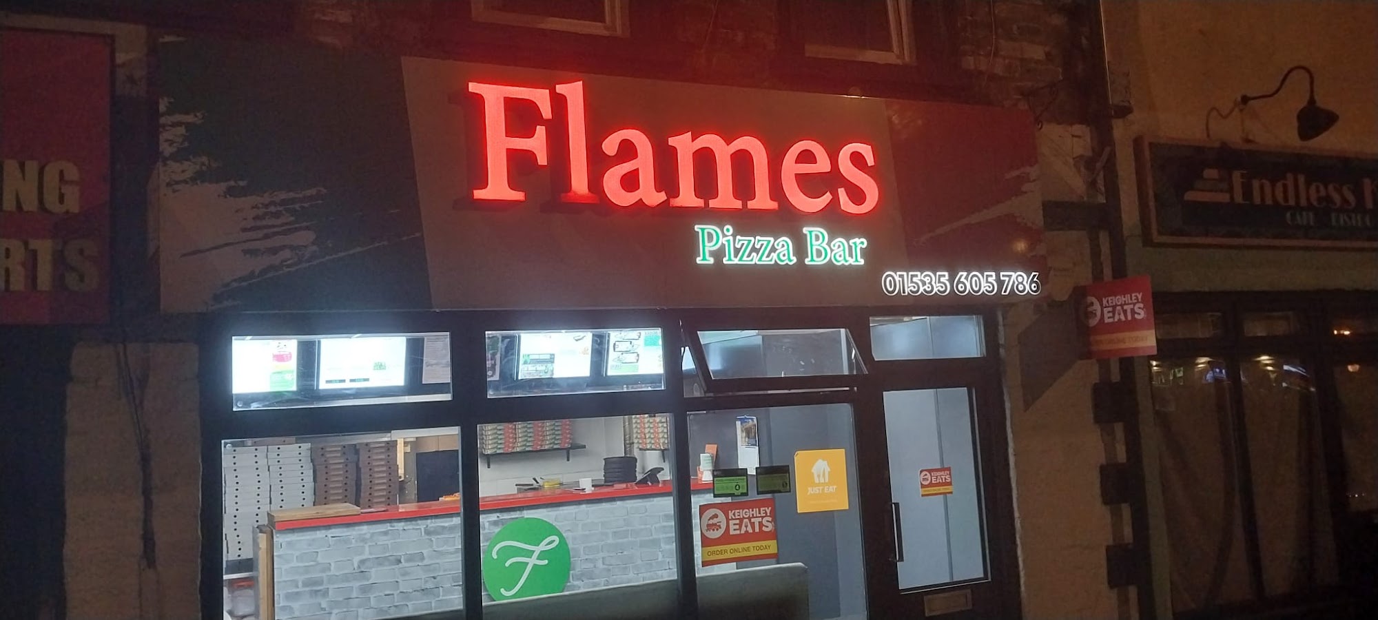 Flames Pizza Bar - Keighley