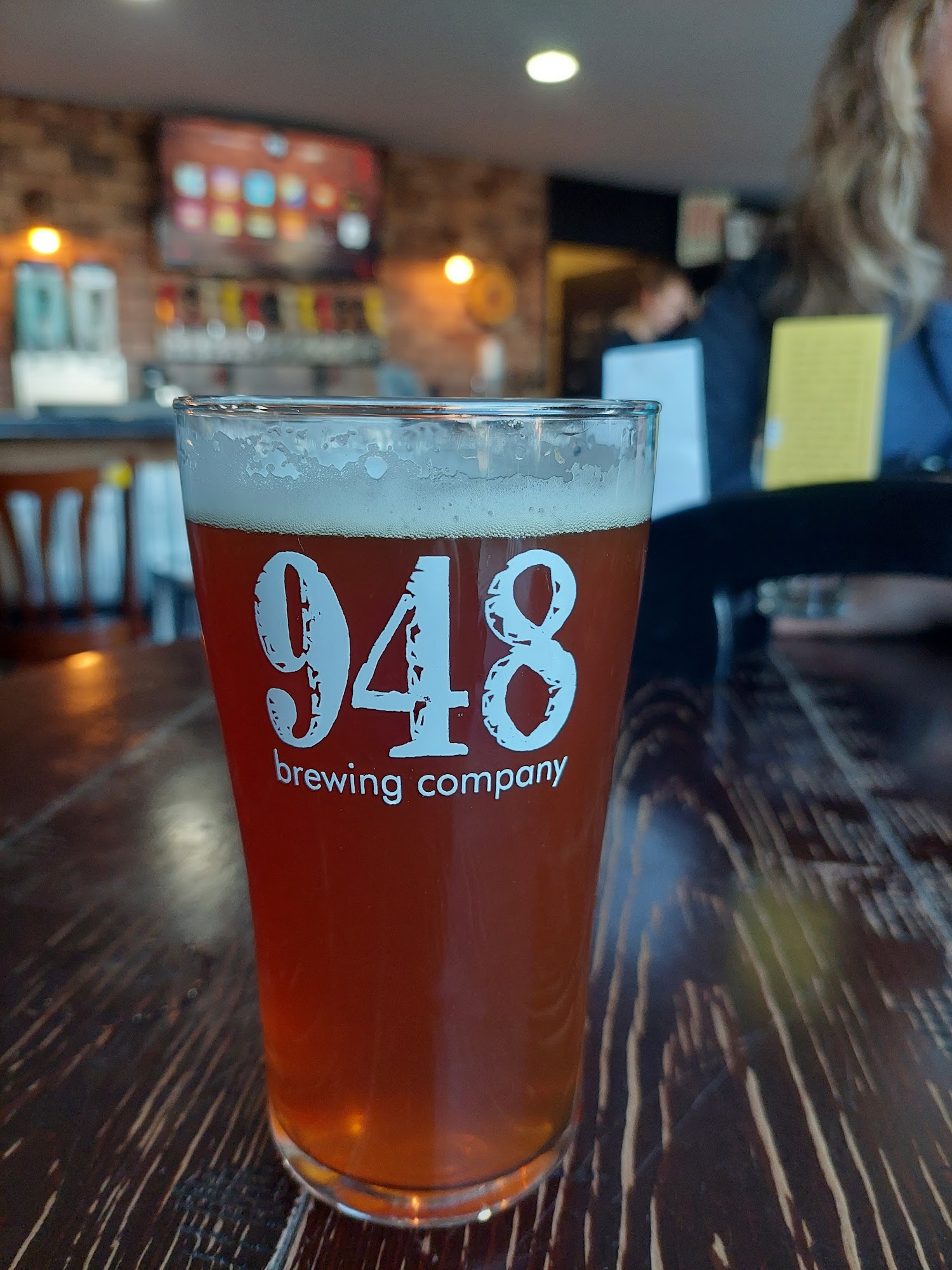 948 Brewing Company Ltd. Menu