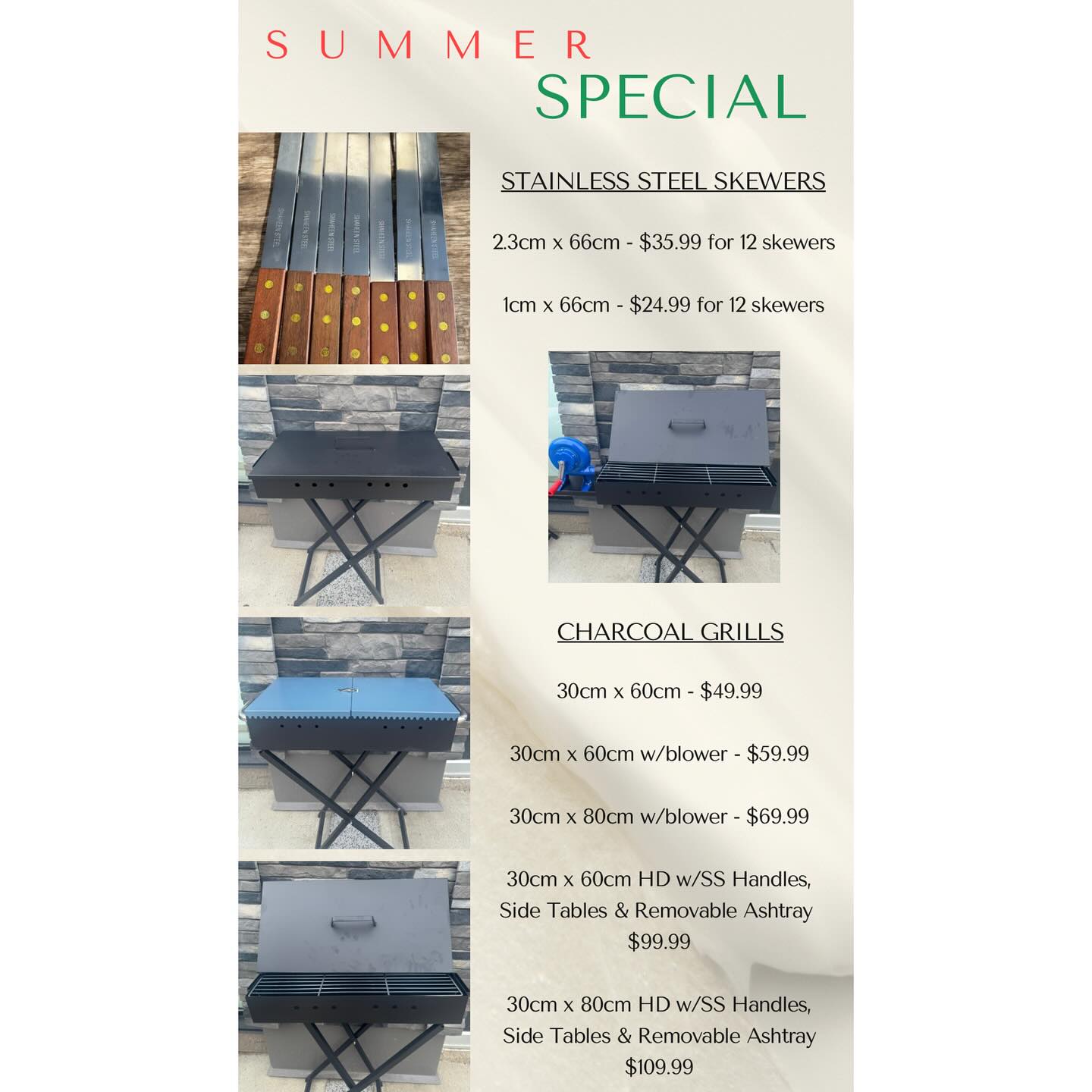 Shaheen Grocery Store Menu
