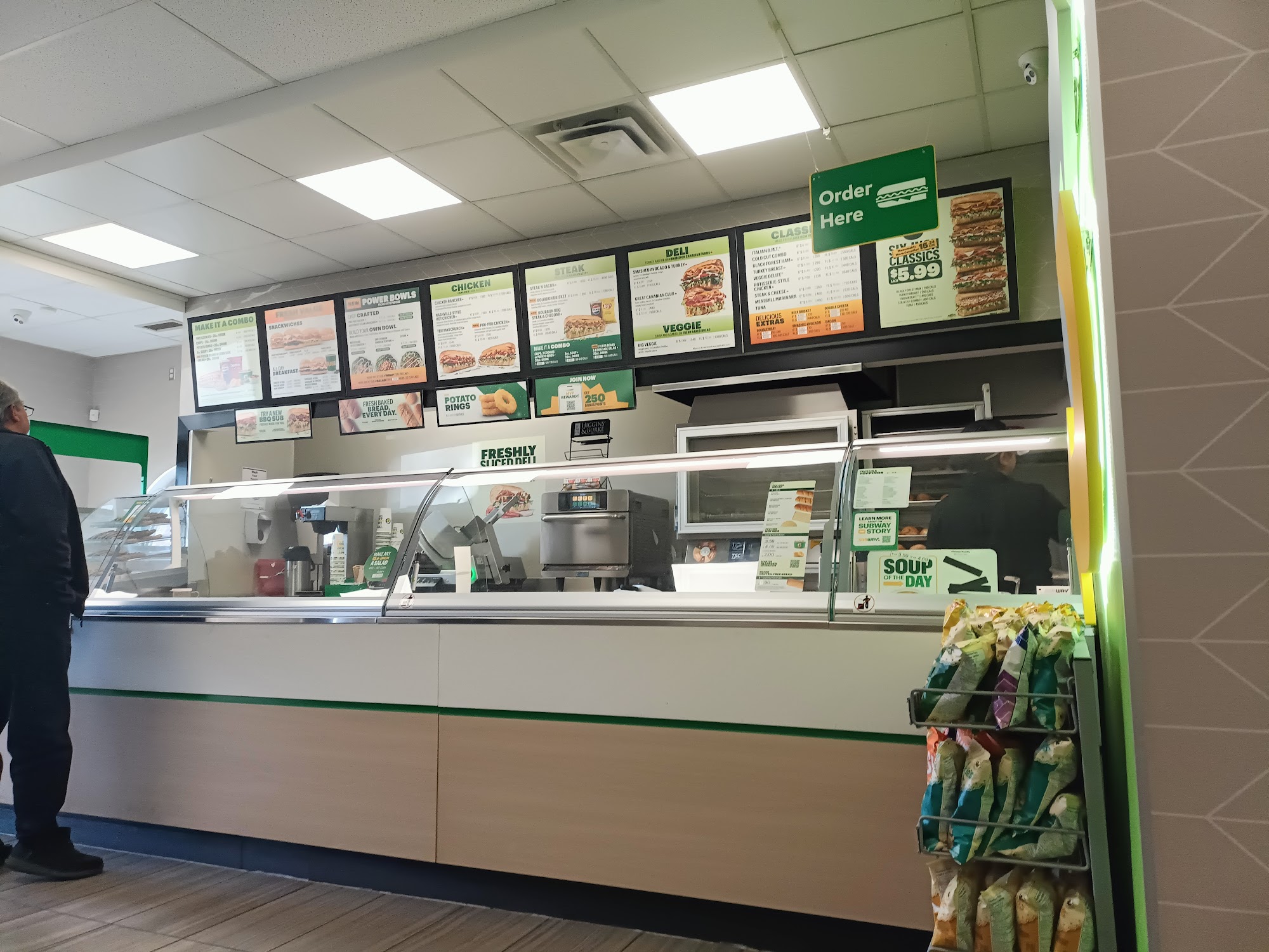 Subway Menu