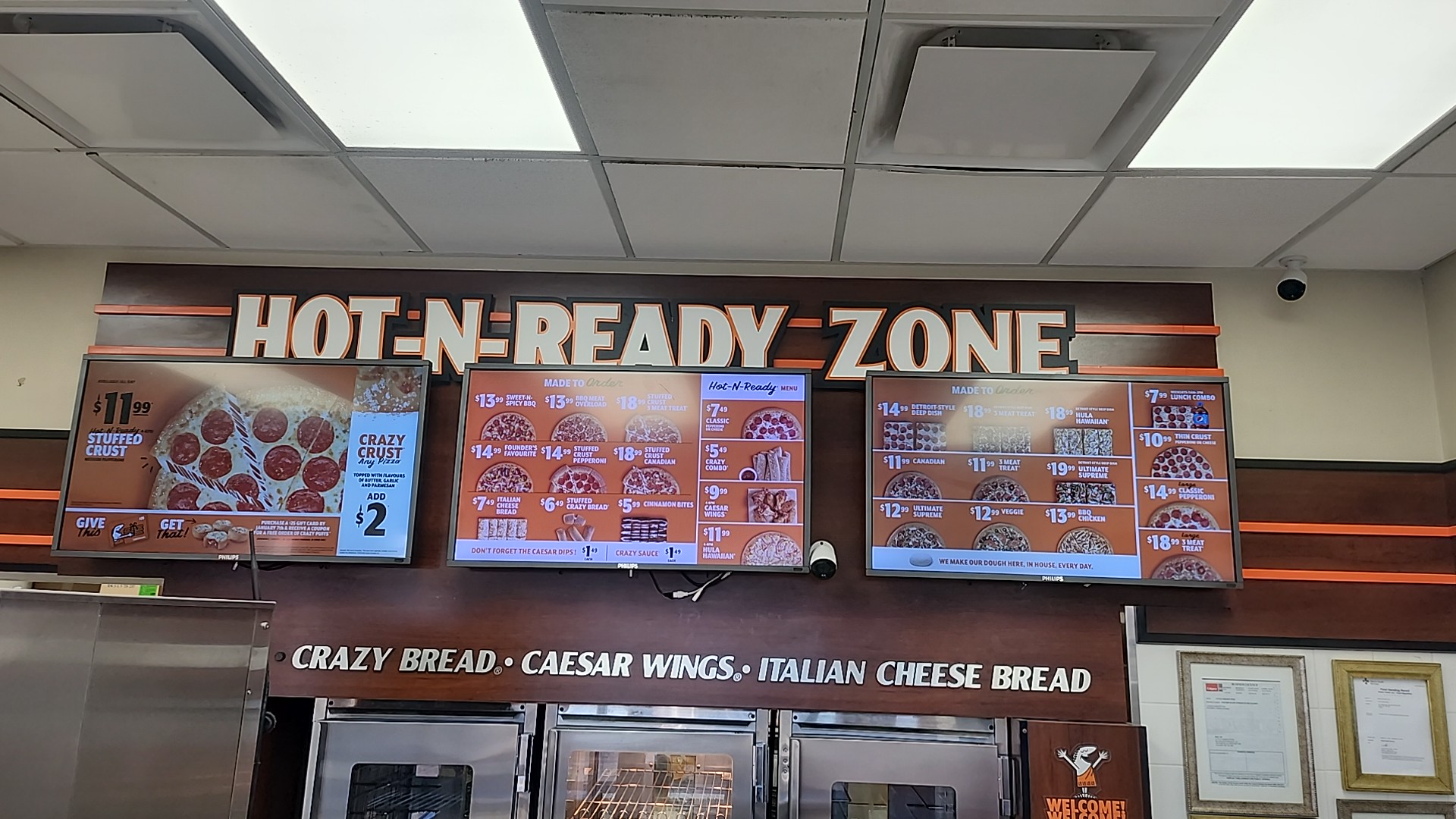Little Caesars Pizza Menu