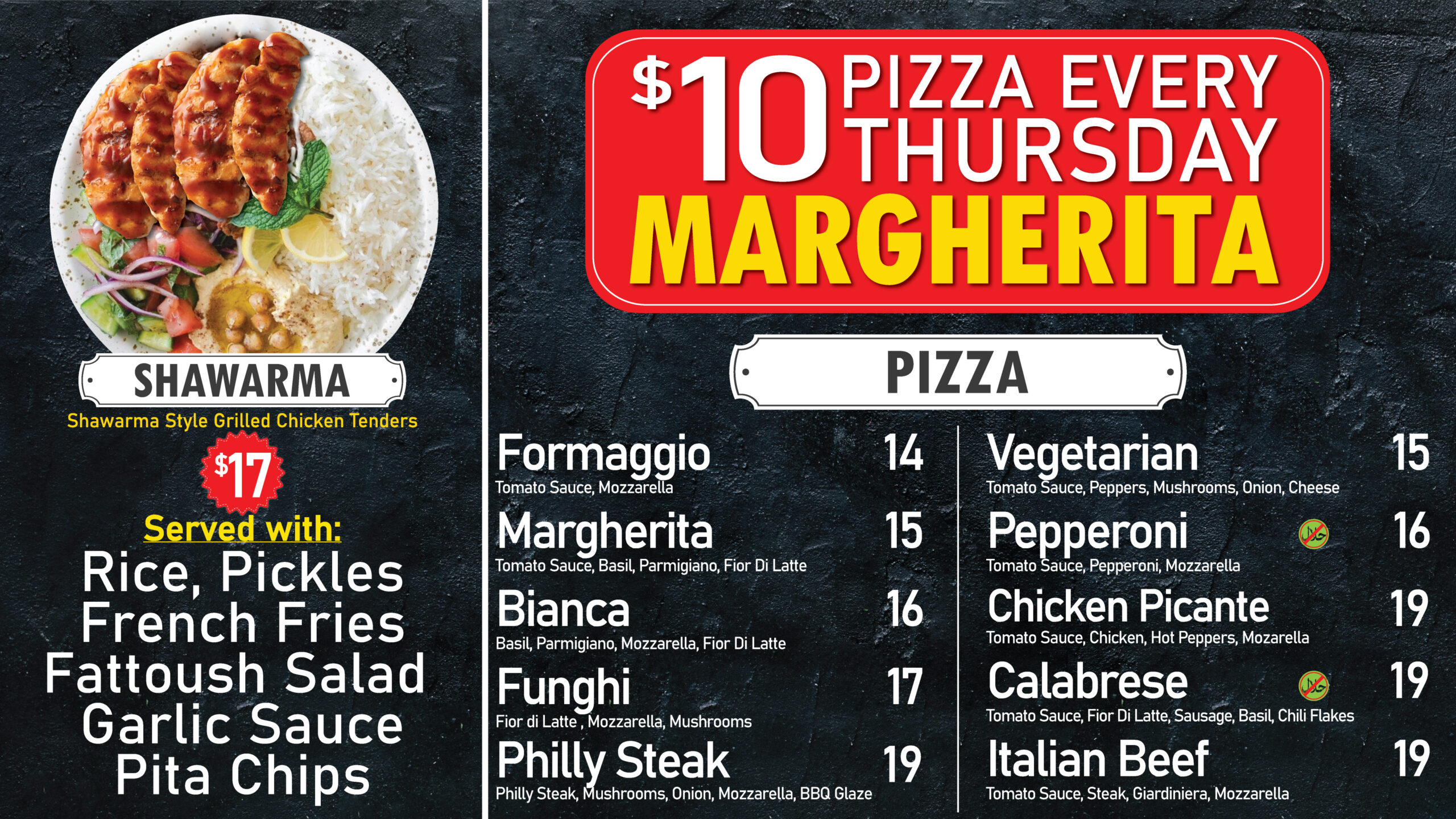 Marcello's Market and Deli Menu