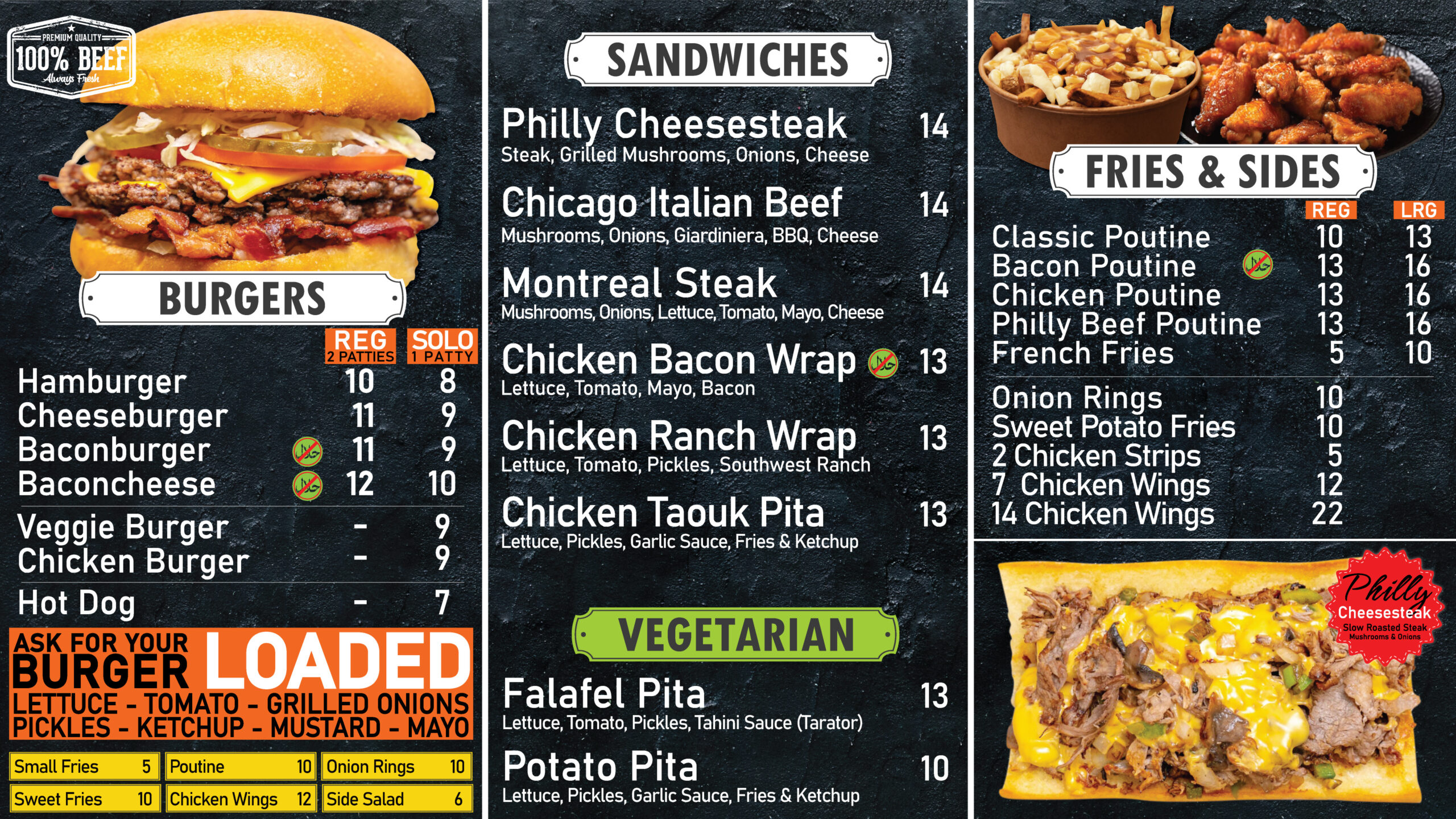 Marcello's Market and Deli Menu