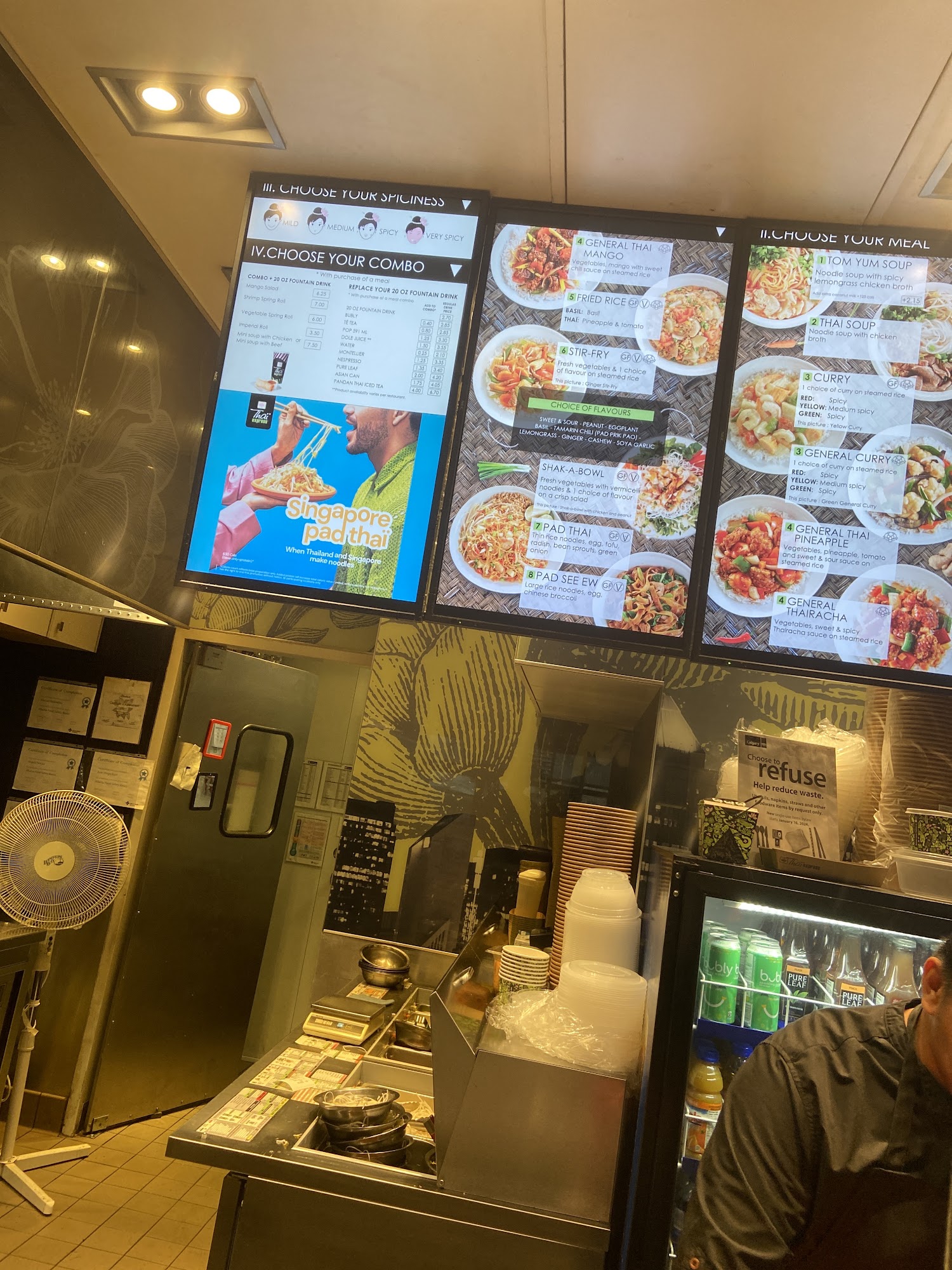 Thai Express Restaurant Calgary Menu