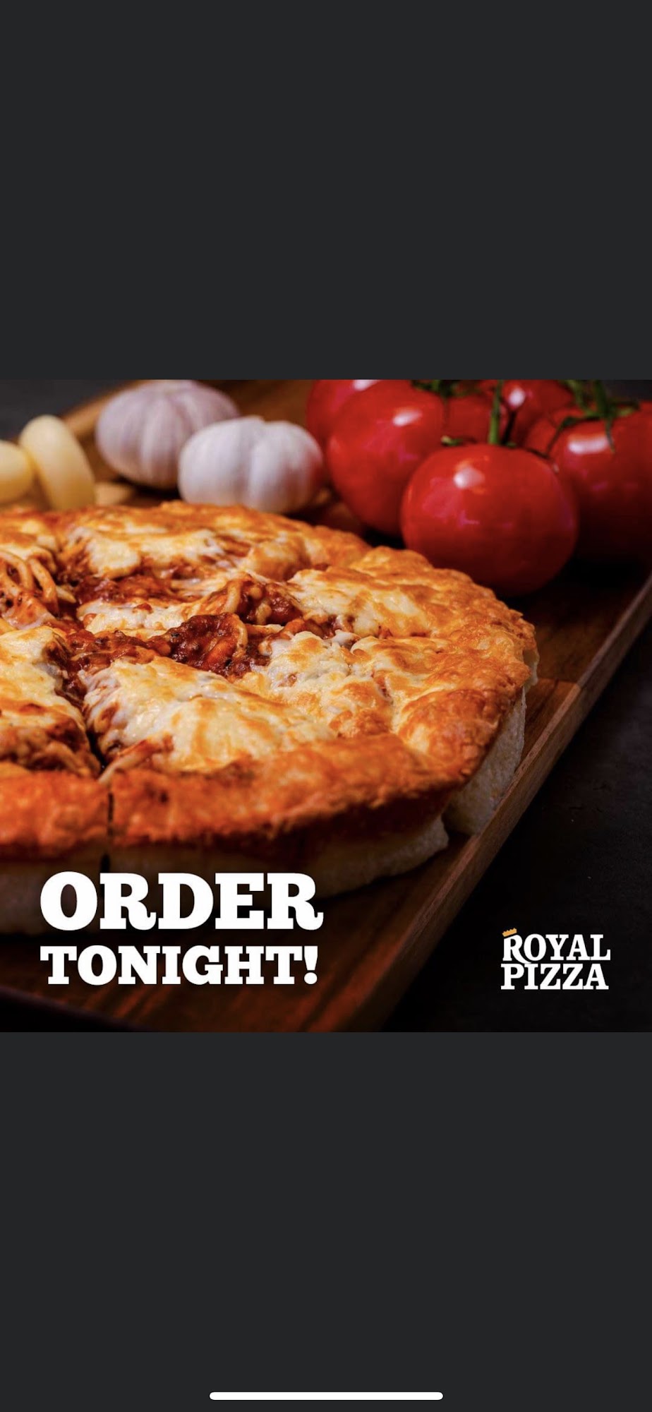 Royal Pizza (Crowfoot) Menu