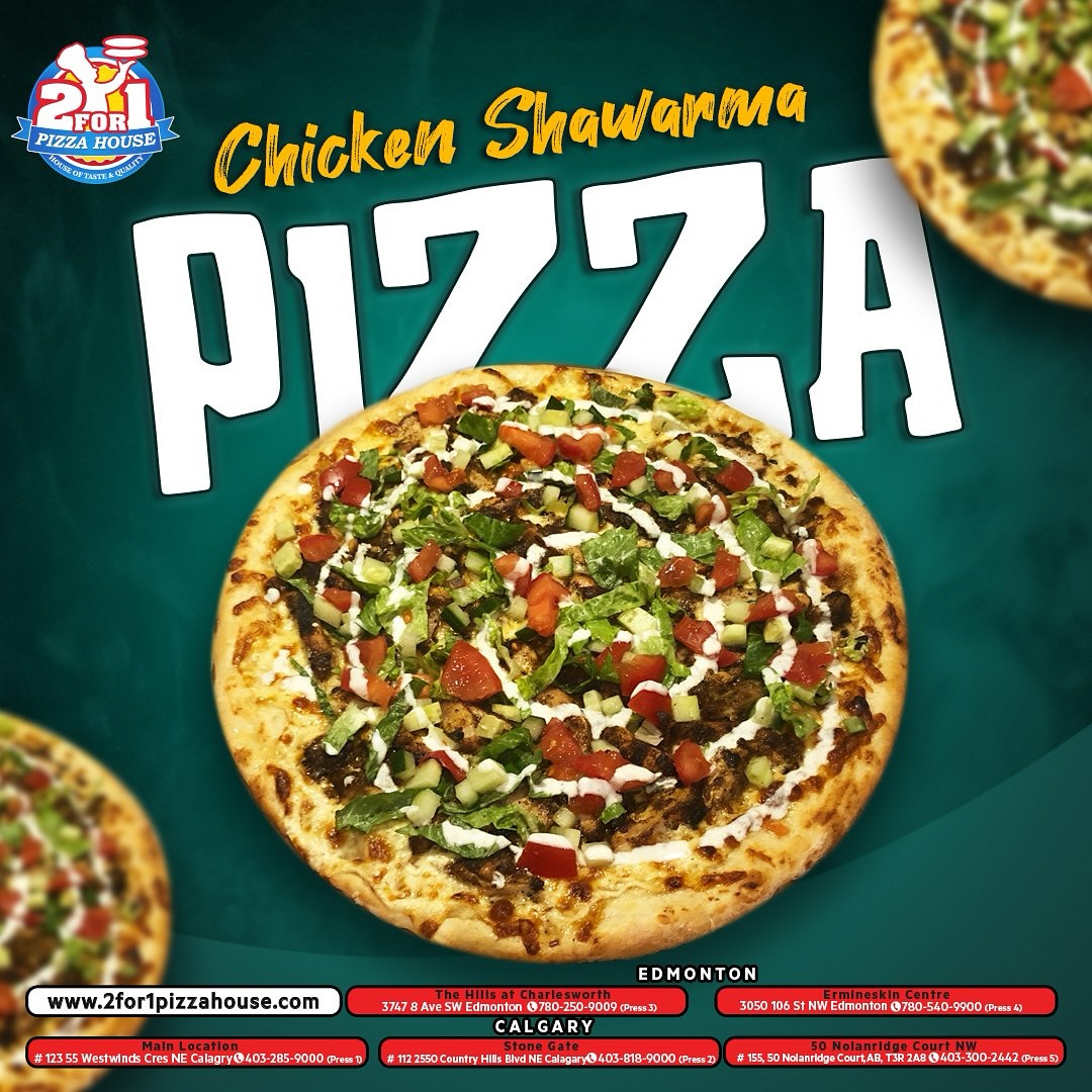 Chef's Pizza 2 For 1