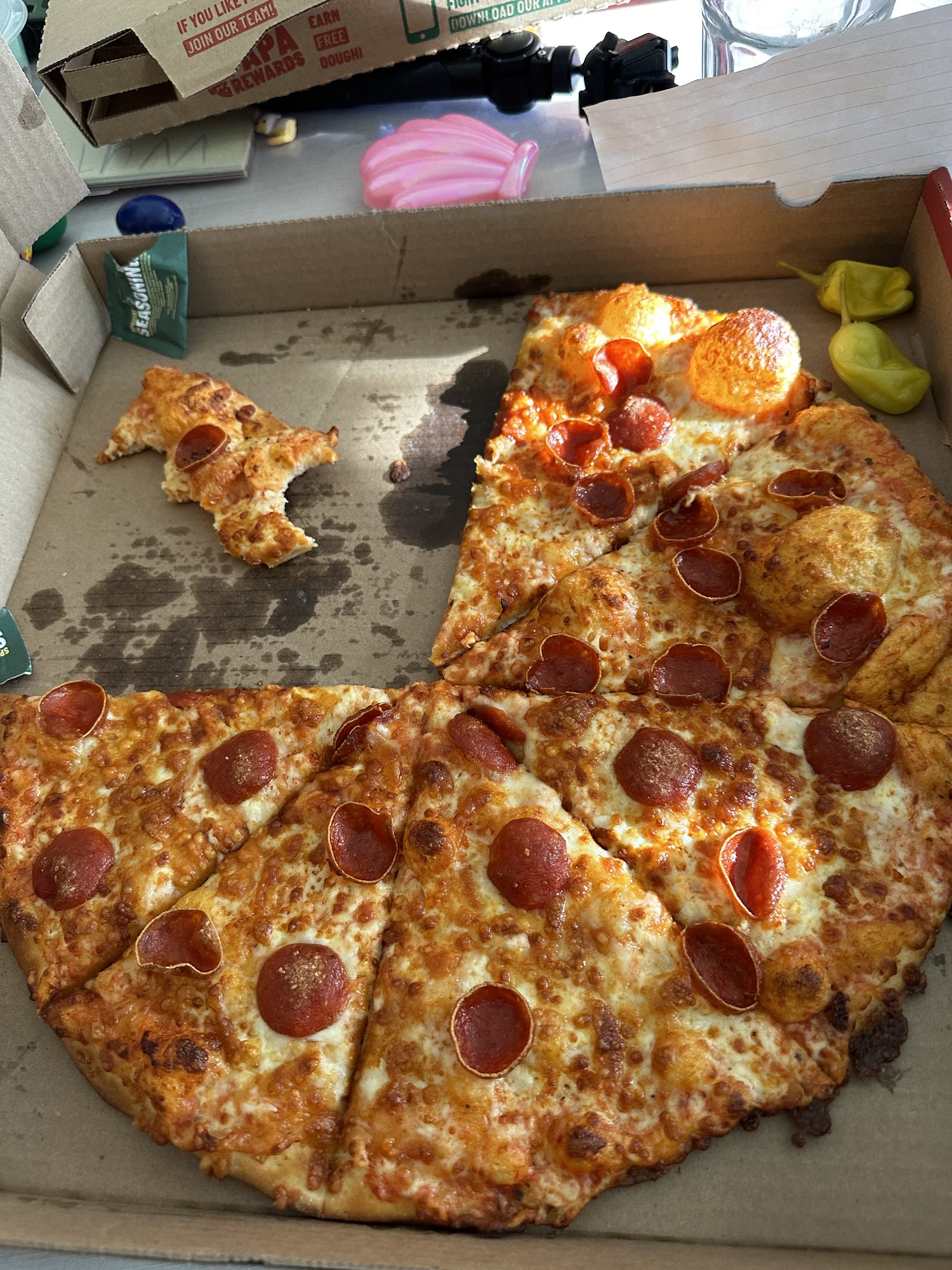 Papa Johns Pizza Menu