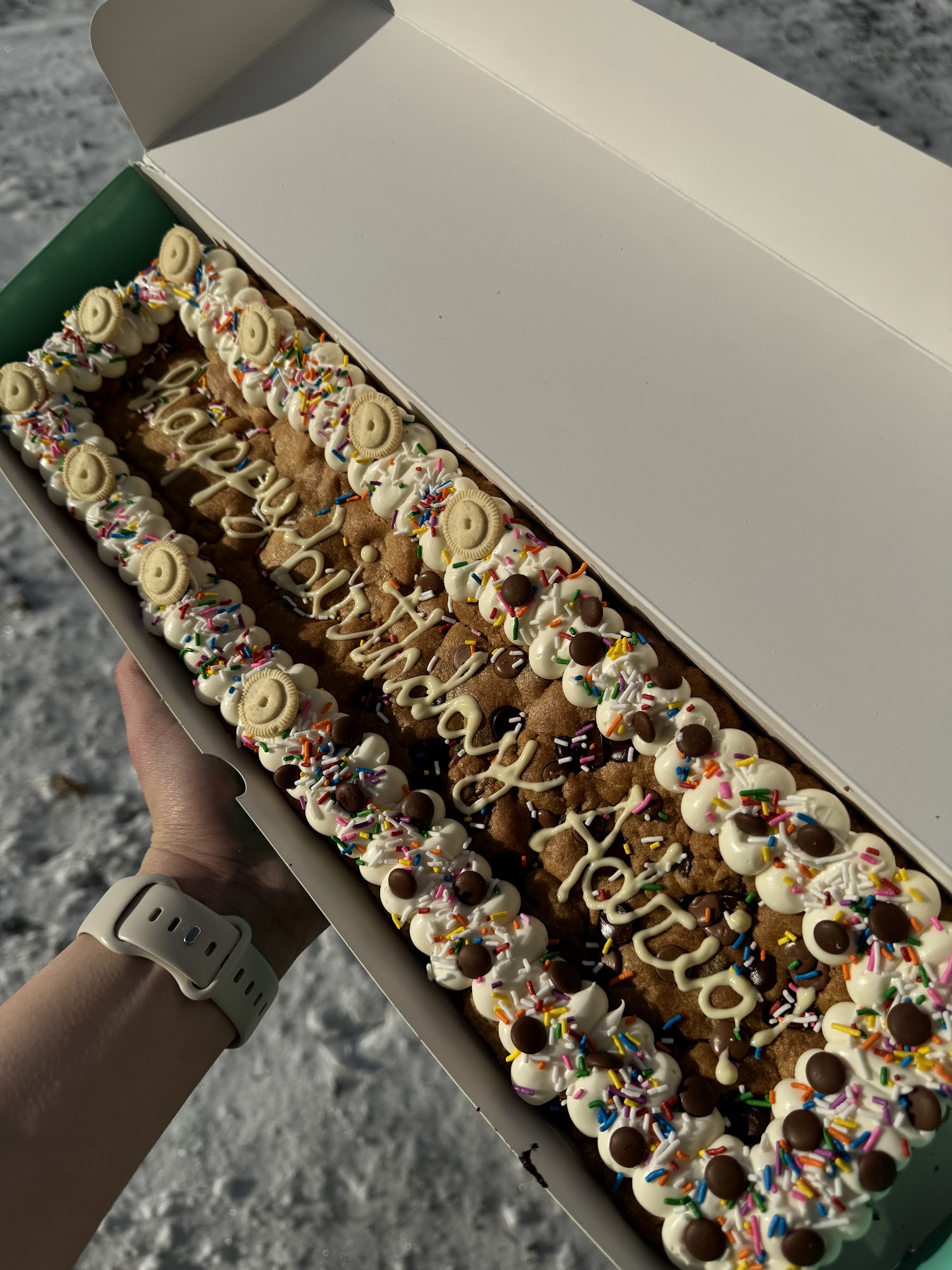 Sarah's Cookie Jar Menu