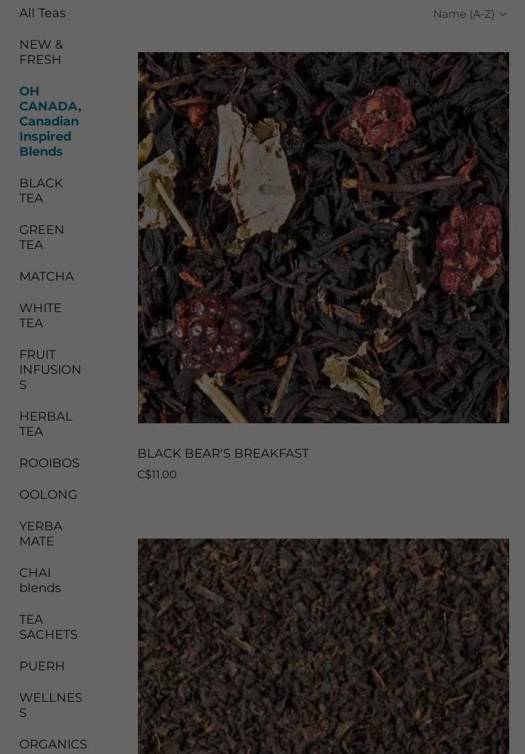 Totalitea The Tea Boutique Menu