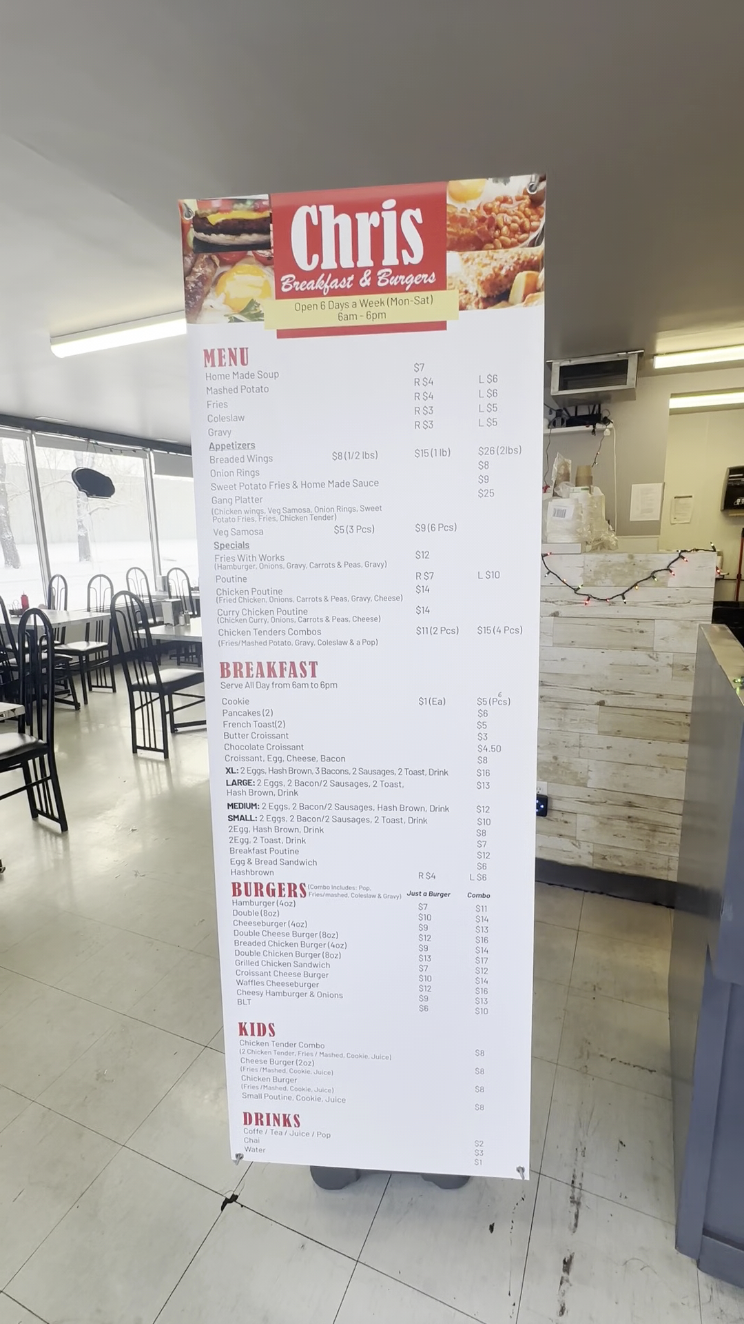 Chris Breakfast & Burgers