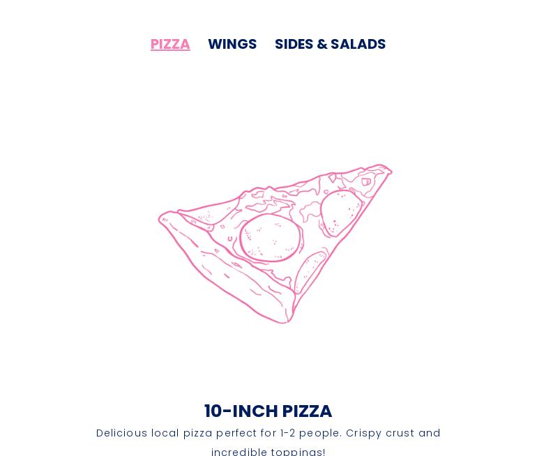 George's Beach Club Menu