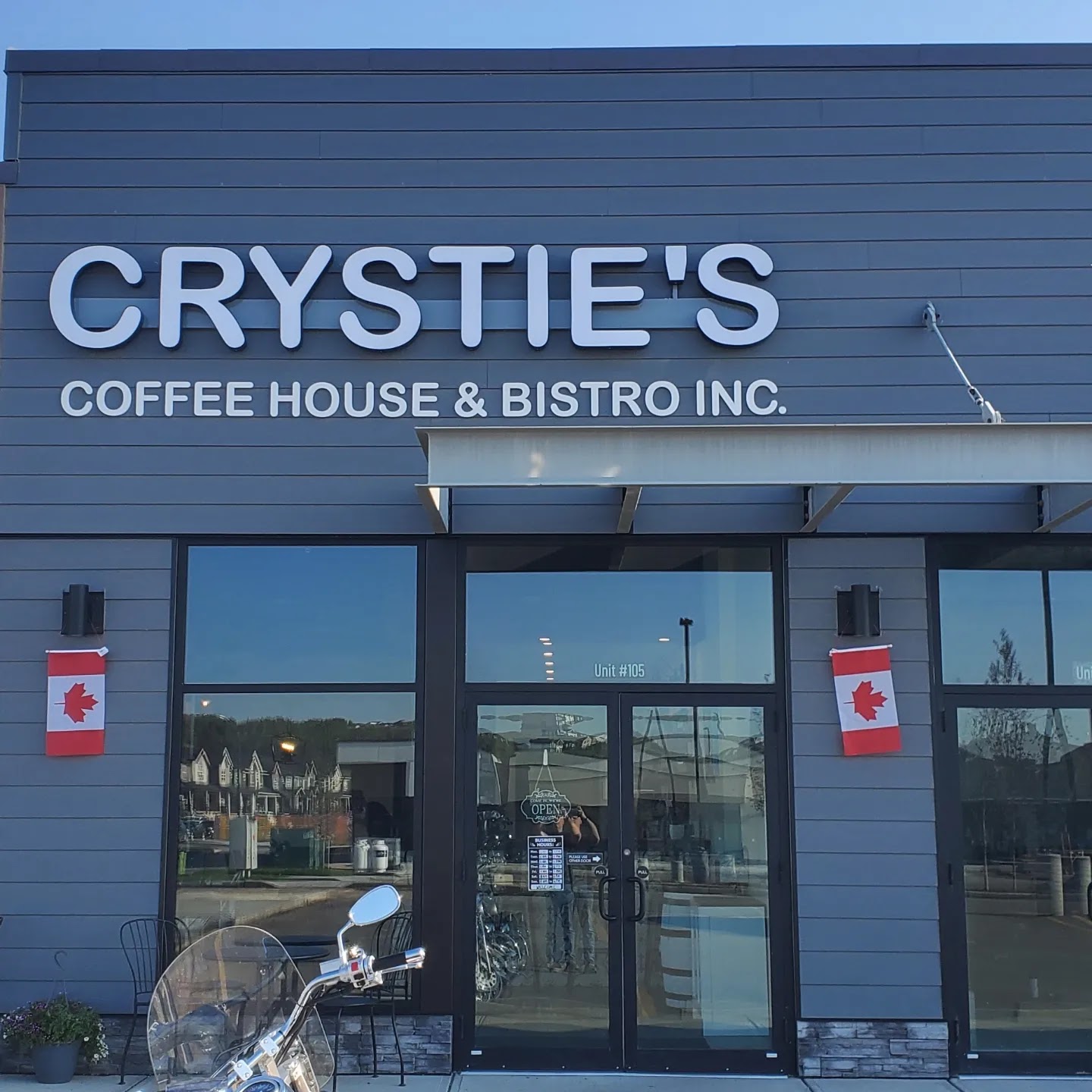 Crystie's Coffee House and Bistro Inc. 2121 194 Ave SE #105, Calgary, AB T2X 5B1