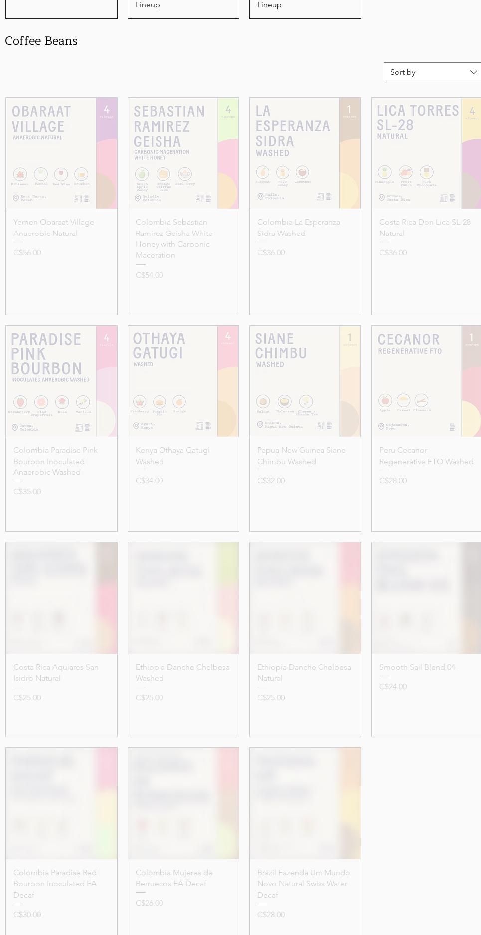 Sought and Found Coffee (Beltline) Menu