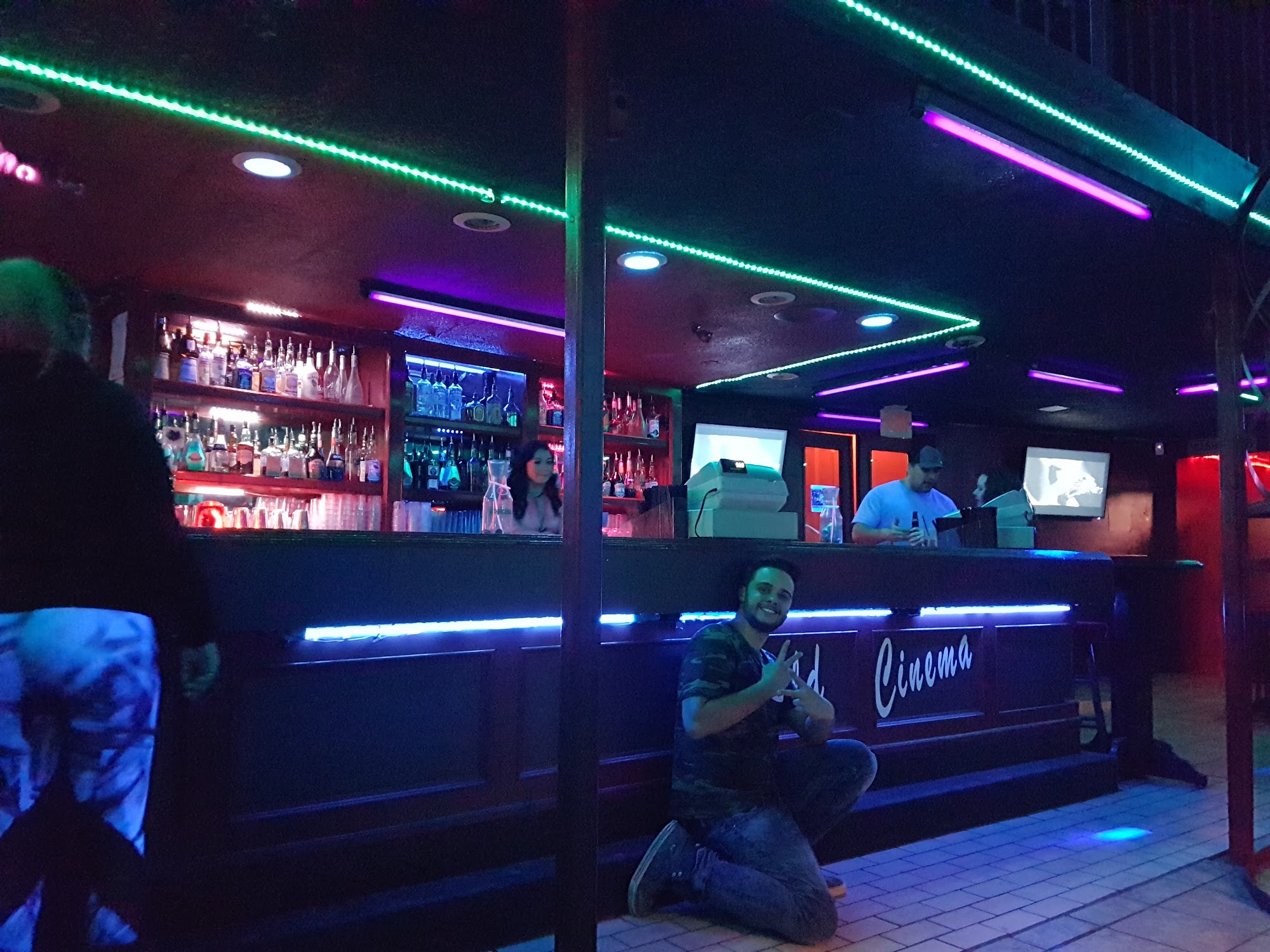 Old Cinema Nightclub Menu