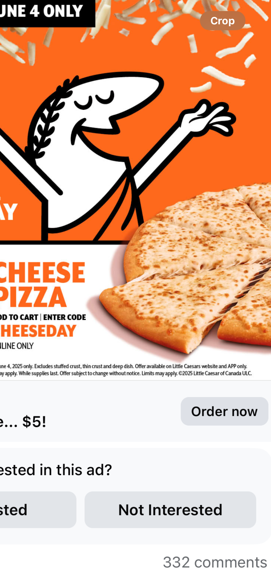 Little Caesars Pizza Menu