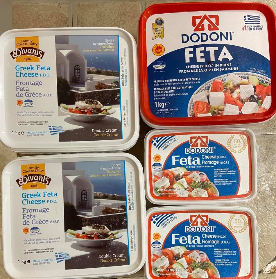 Omonia Foods Import Menu