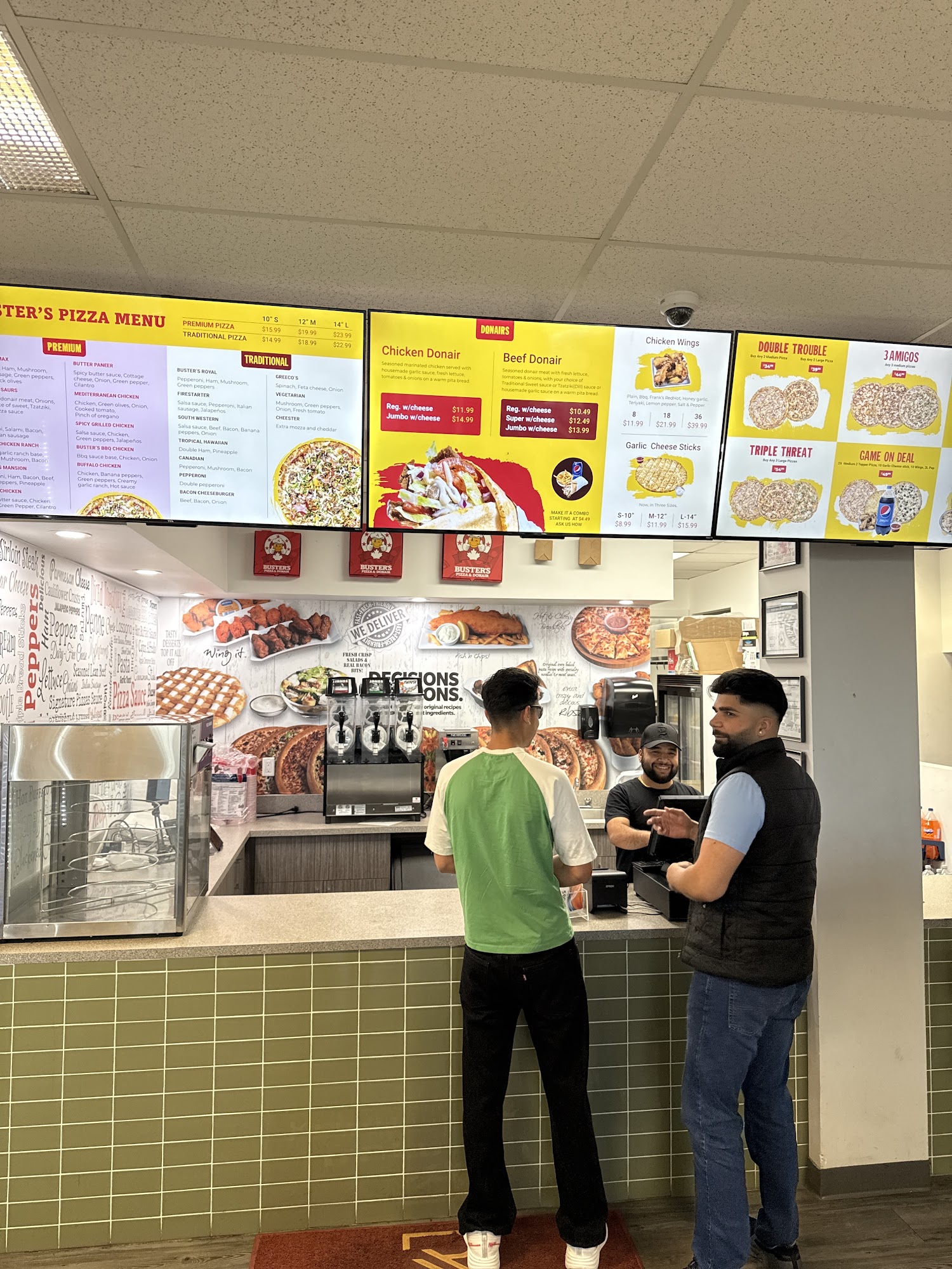 2 for 1 Family pizza ???? Jasper Ave Menu