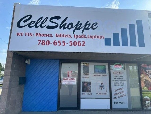CellShoppe Phone & Laptop Repair 15803 87 Ave NW, Edmonton