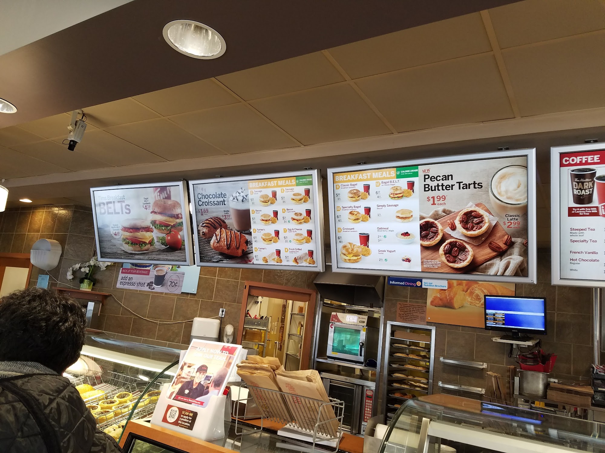 Tim Hortons Menu