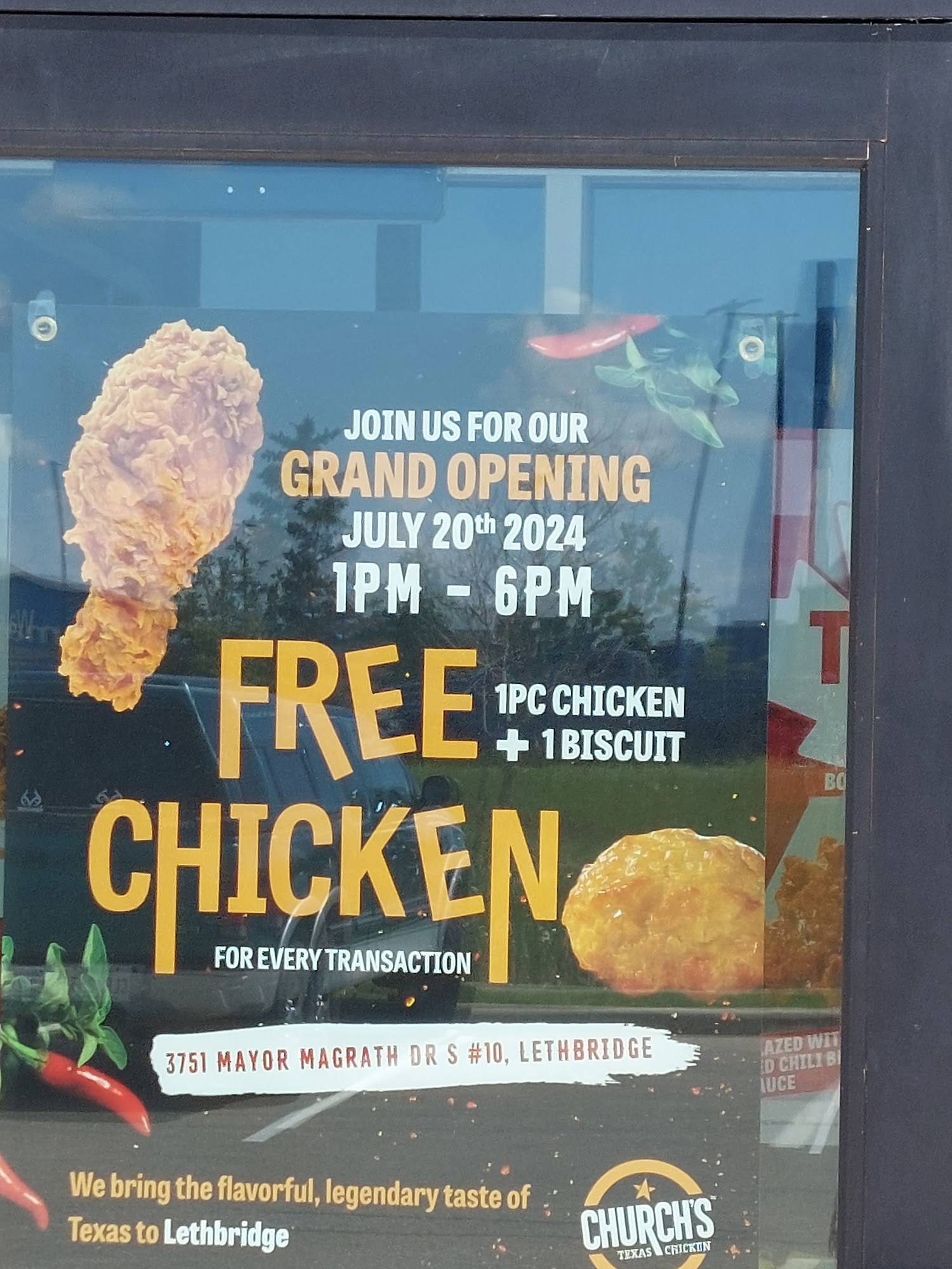 Church's Texas Chicken Menu