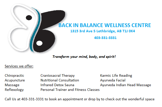 Back In Balance Wellness Centre