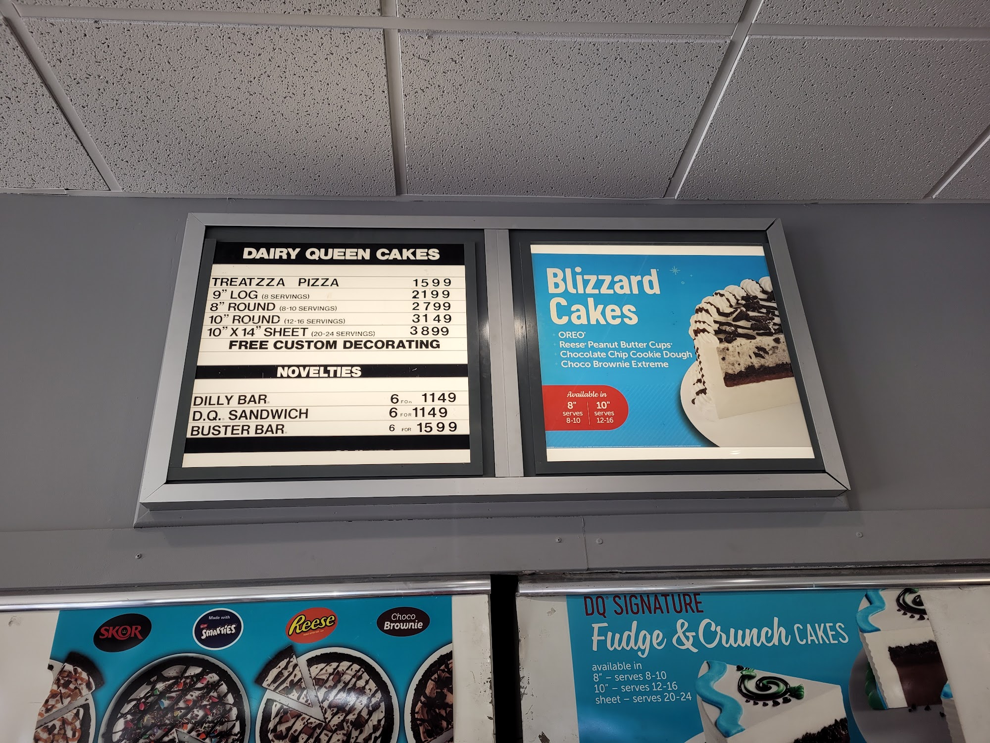 Dairy Queen Grill & Chill Menu