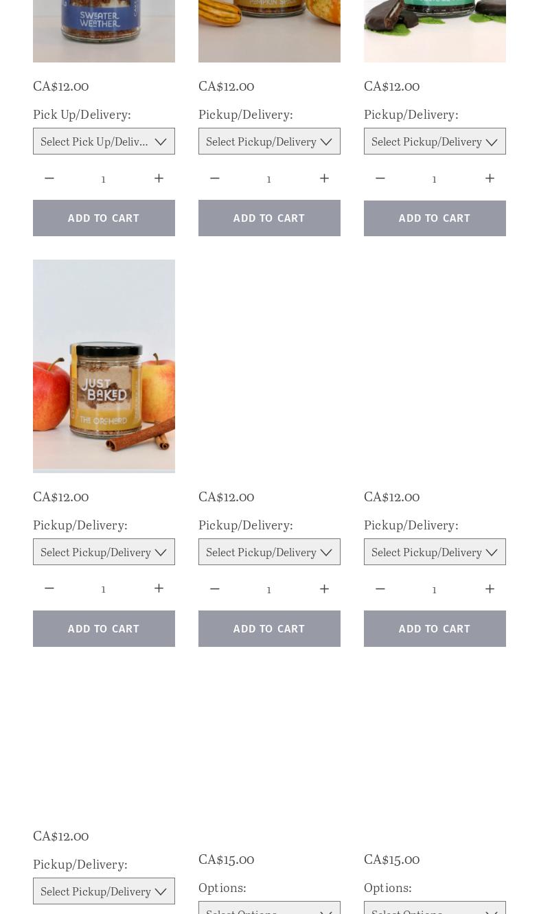 Just Baked YYC - Okotoks Menu