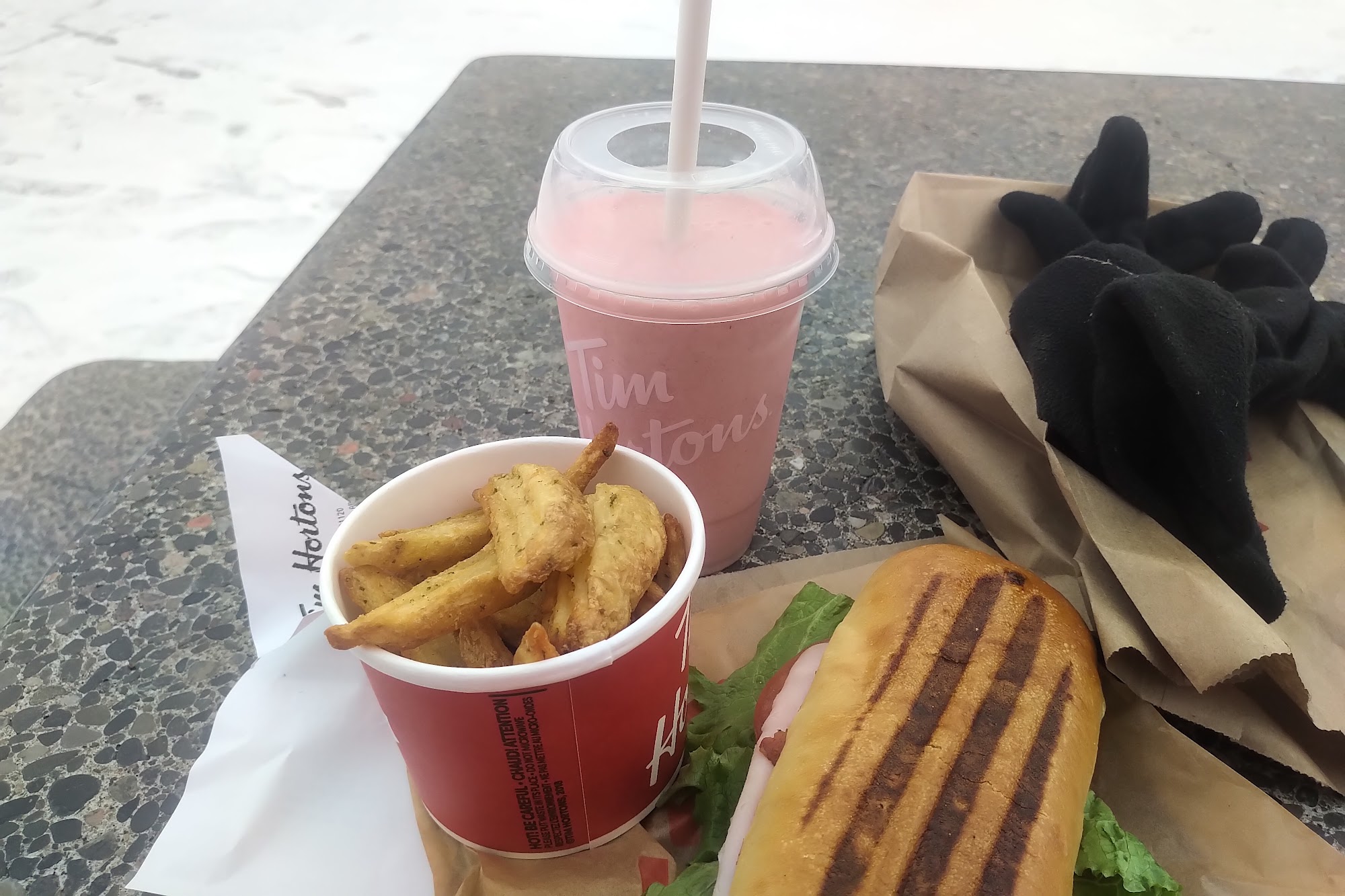 Tim Hortons Menu