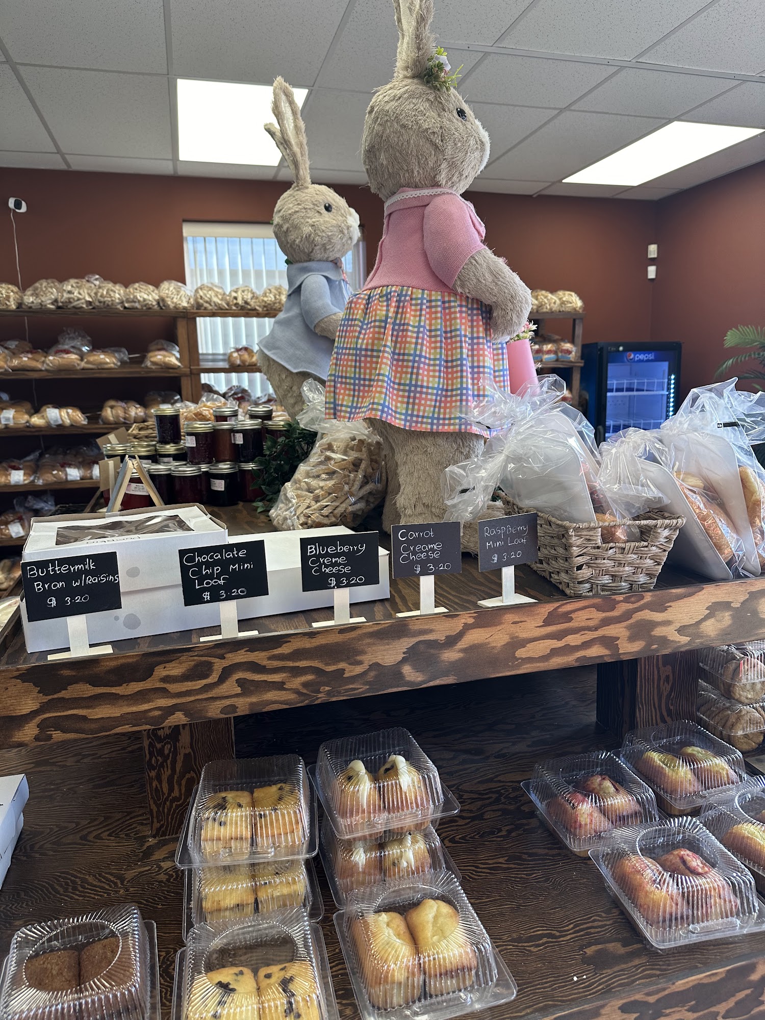 The Tasty Bakery Menu