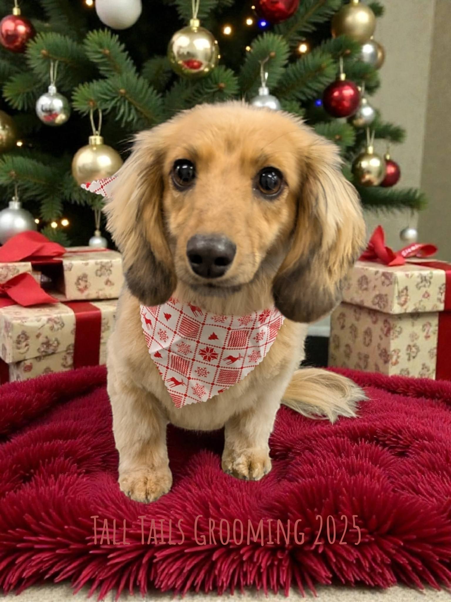 Tall Tails Grooming Red Deer