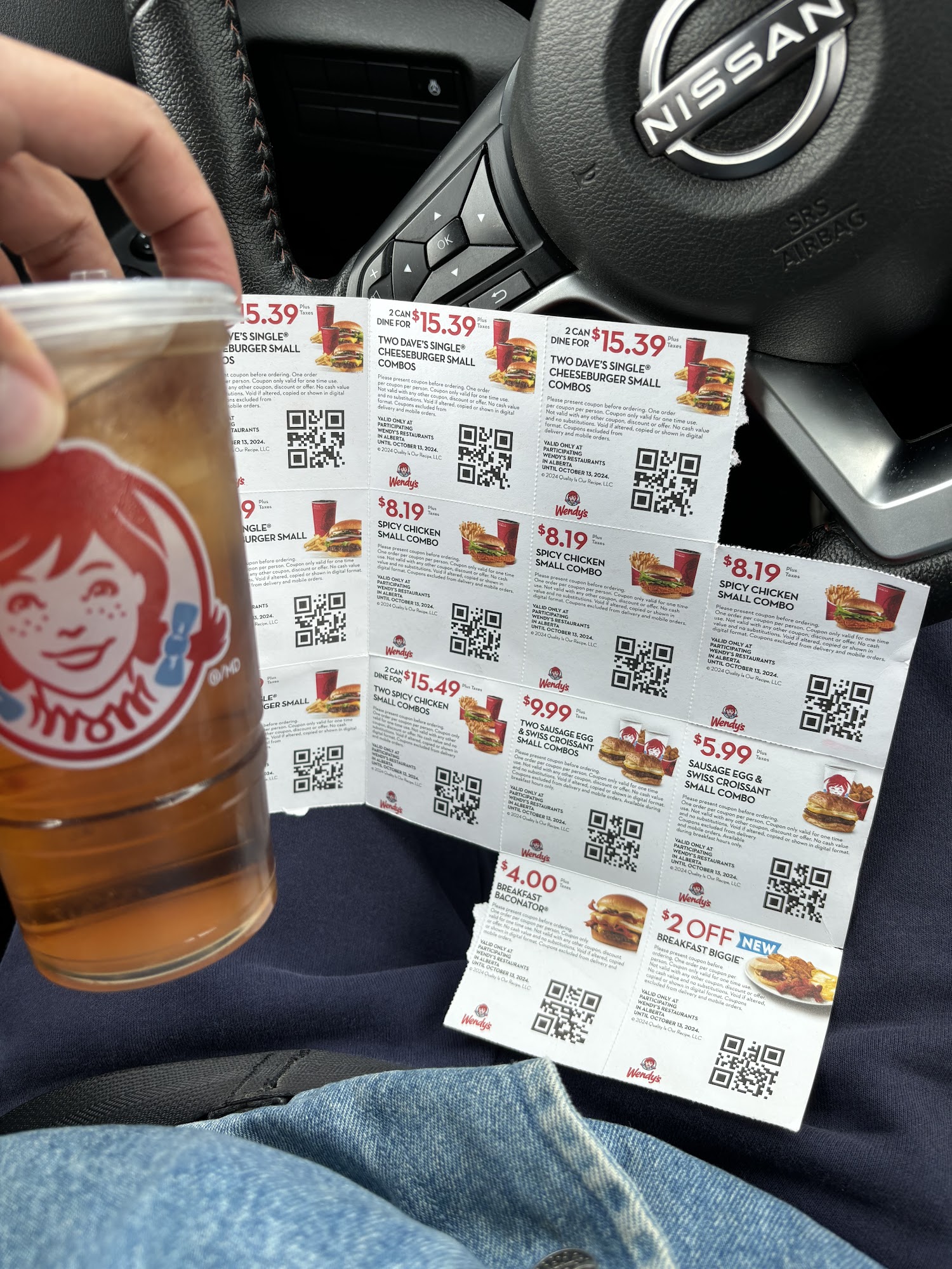Wendy's Menu