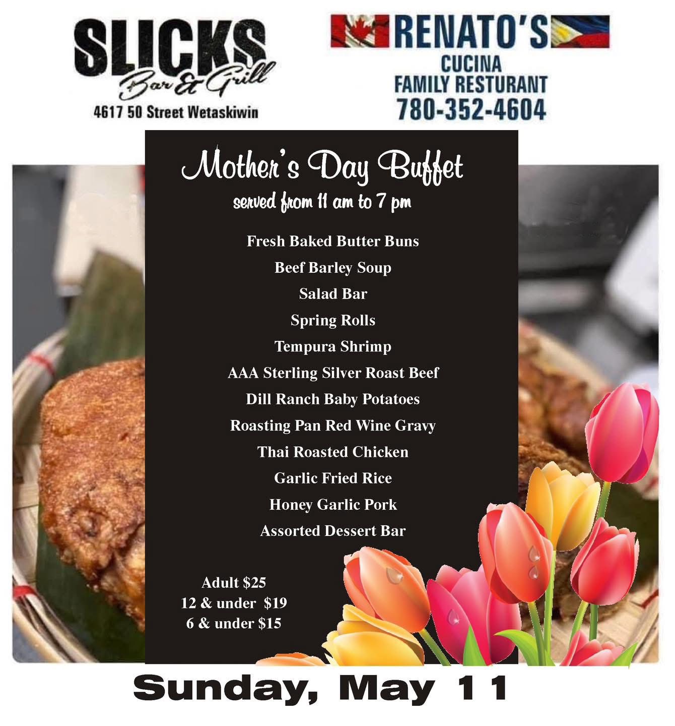 Renato's Cucina Menu