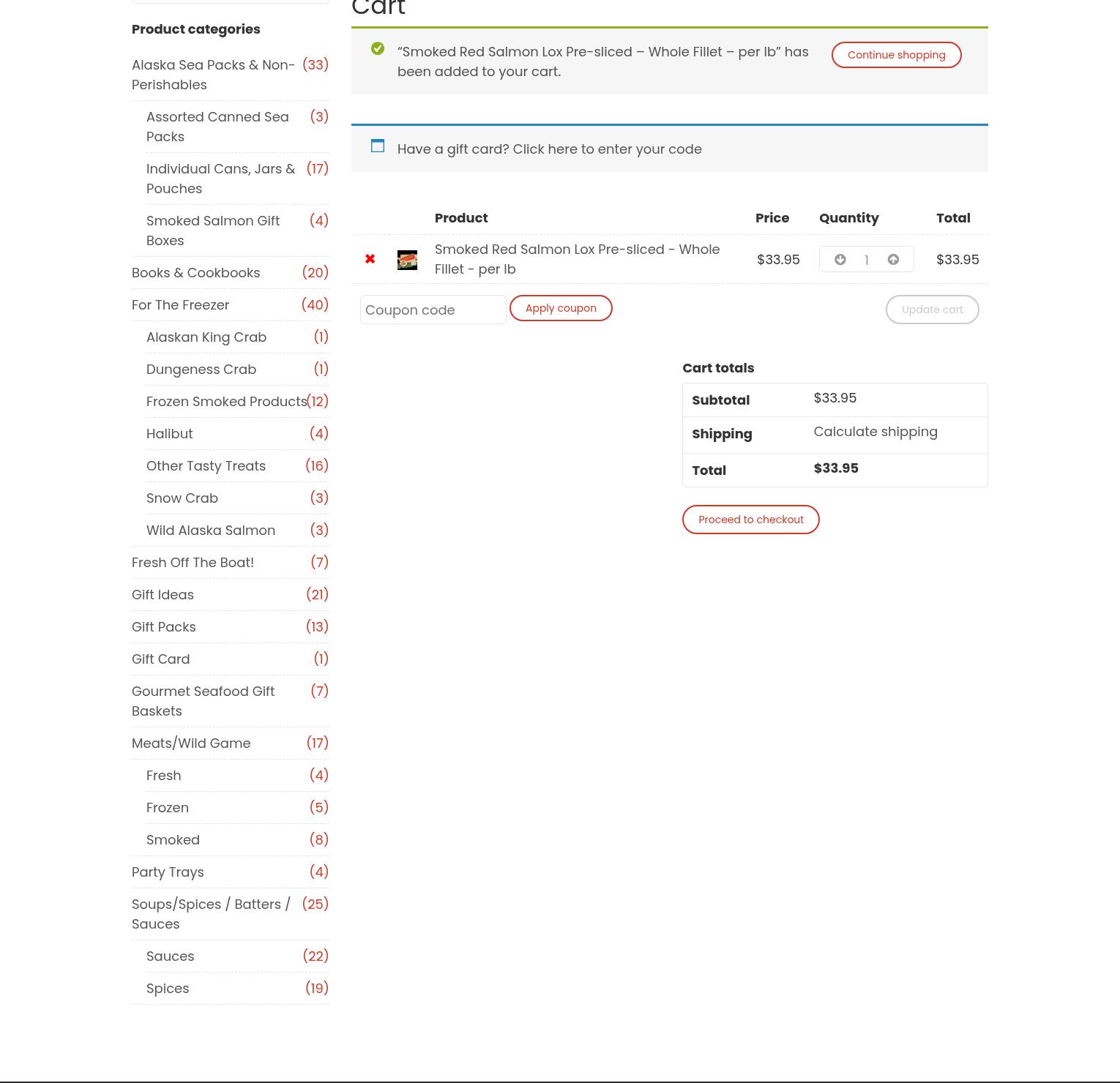 Tenth & M Seafoods Menu