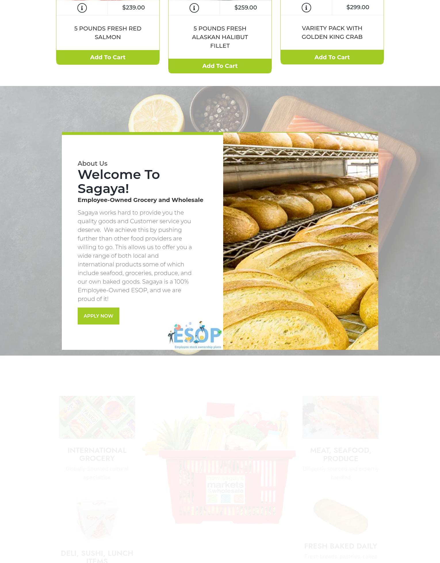 New Sagaya City Market Menu