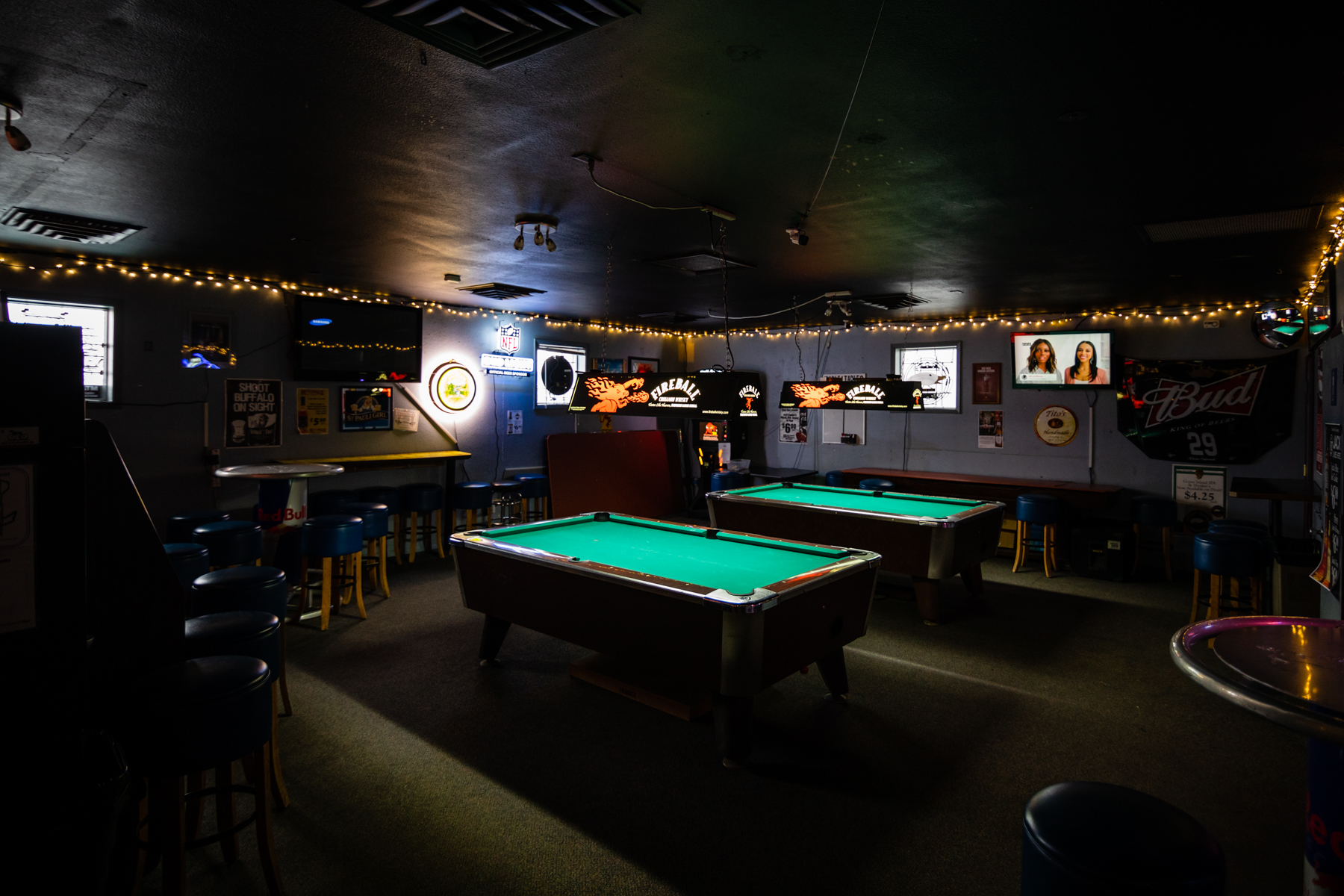 Time Out Lounge Menu