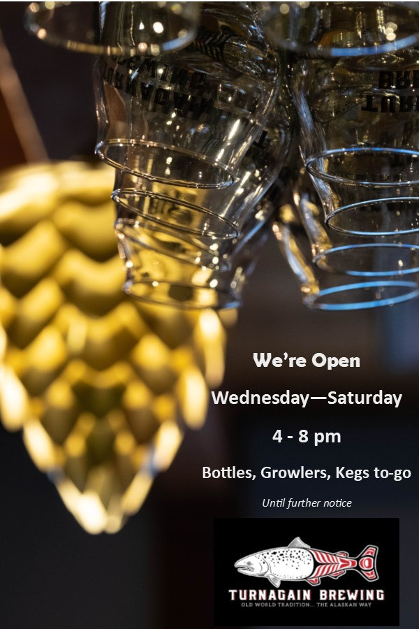 Turnagain Brewing Menu