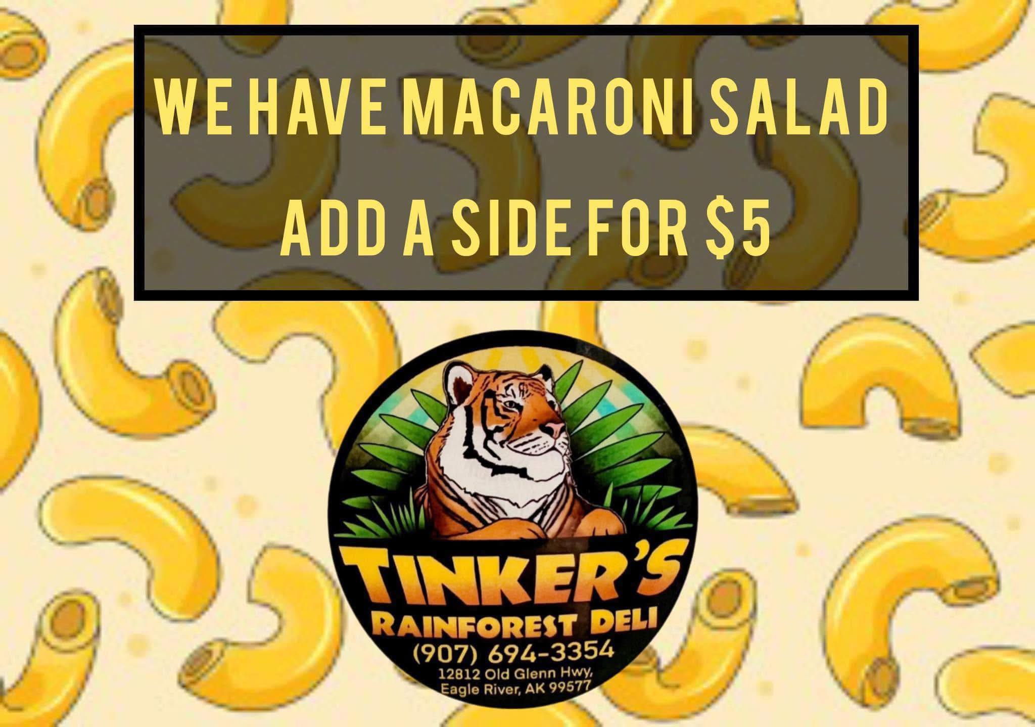 Tinker's Rainforest Deli Eagle River