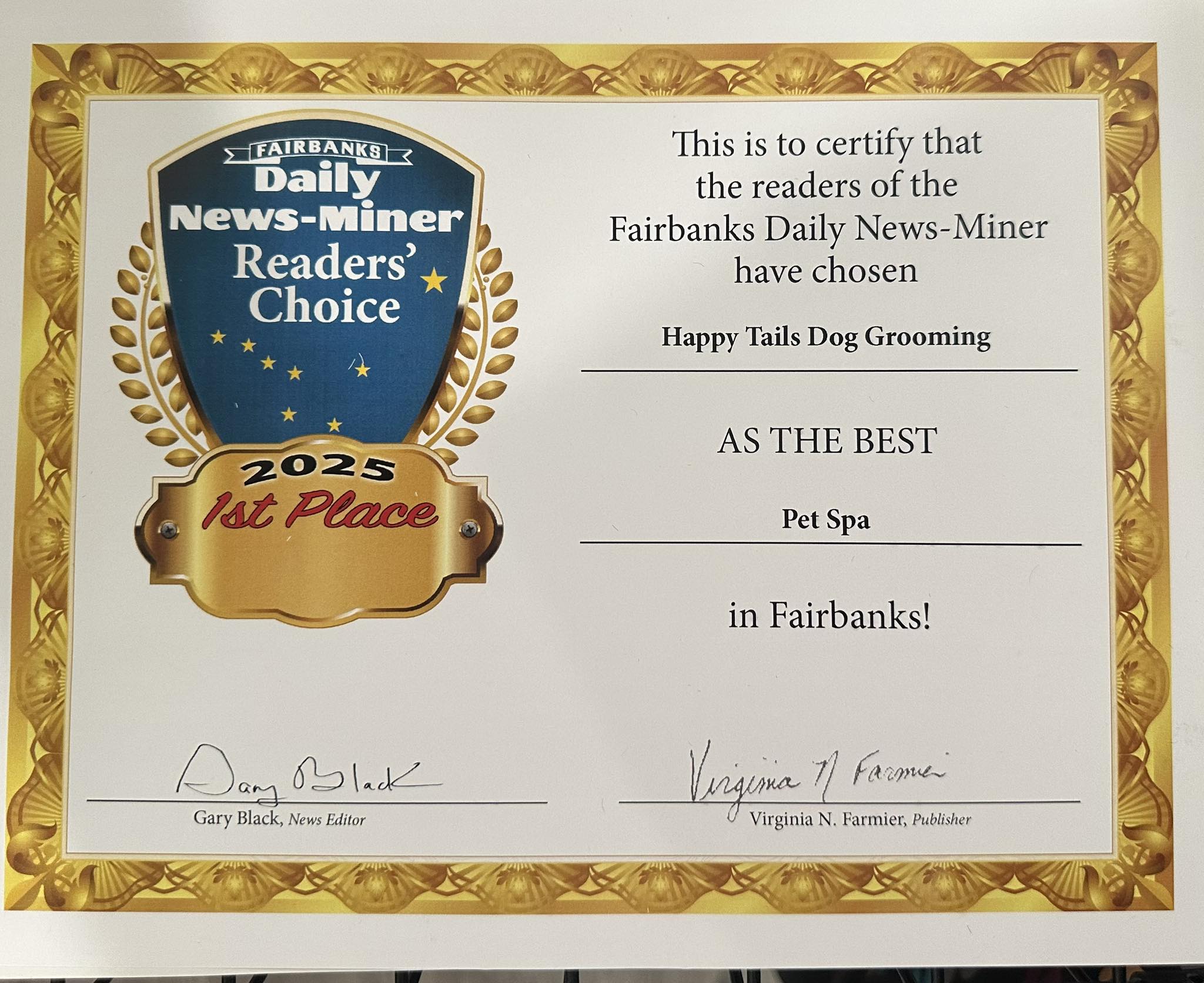 Happy Tails Grooming Salon Fairbanks