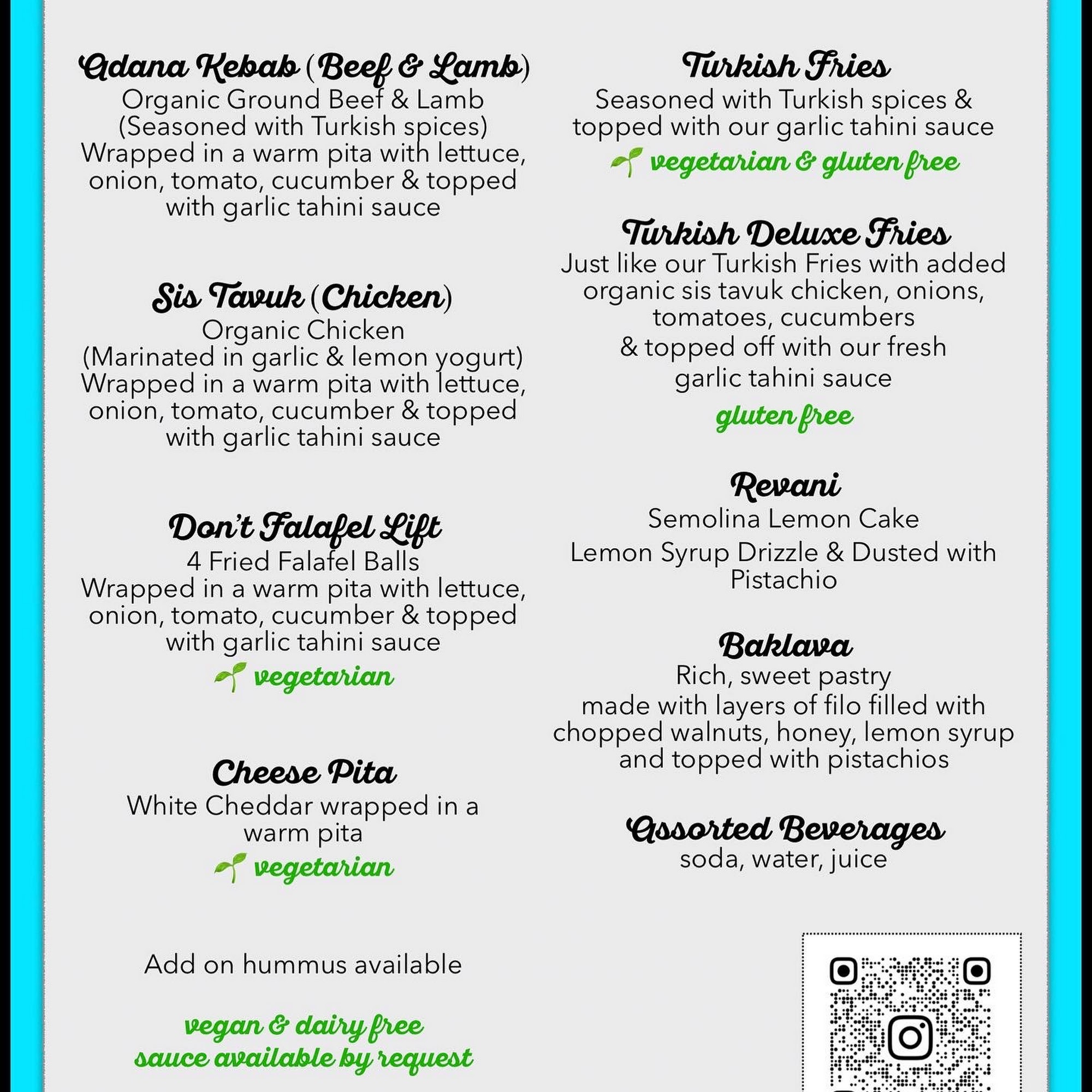 Bruceskis - Turkish Cuisine - Food Truck - Please check website for location & hours Girdwood