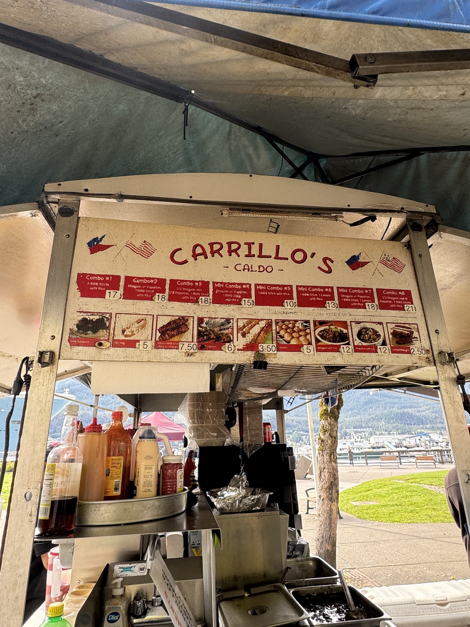 Carillo’s Caldo Menu