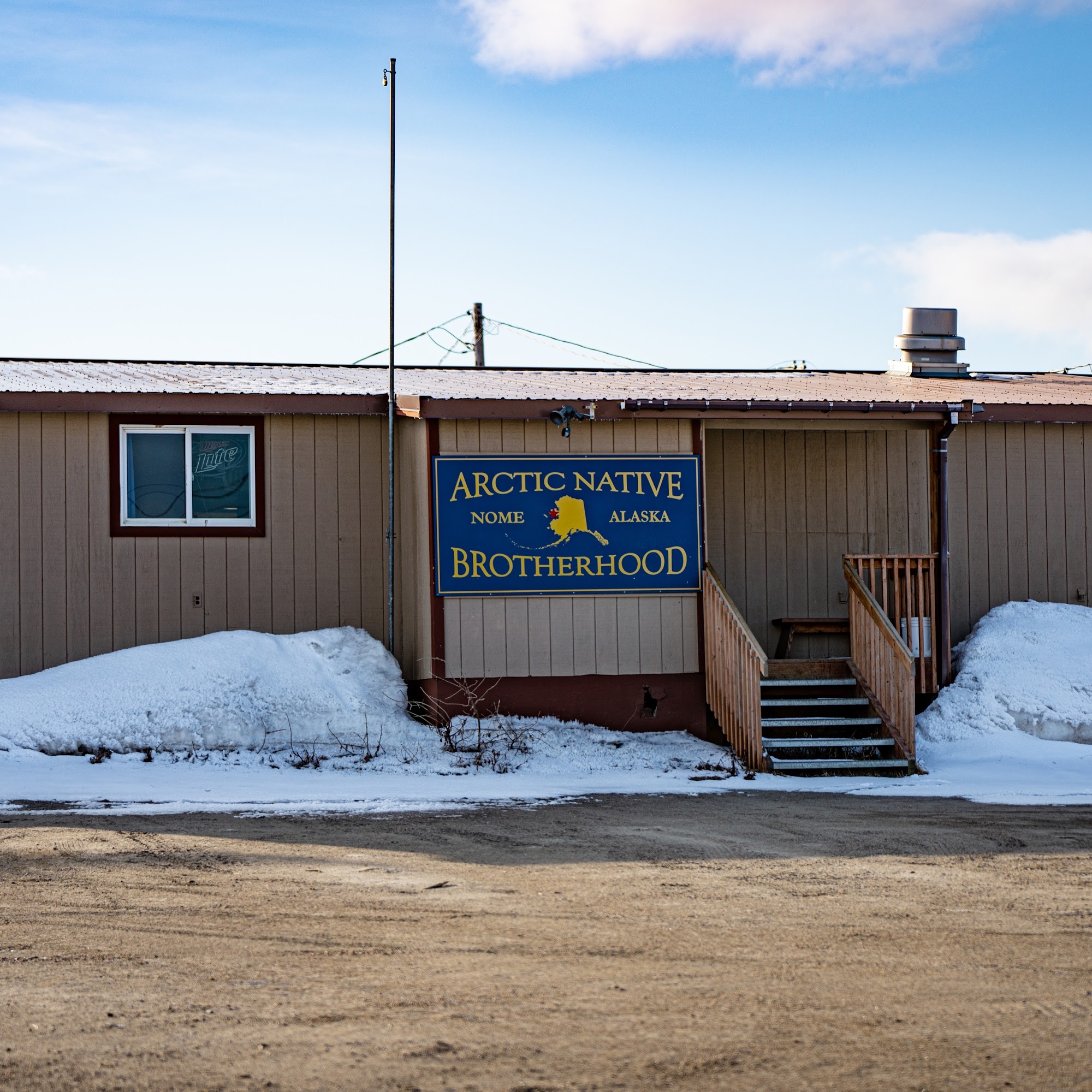 Arctic Native Brotherhood (ANB) Club 605 W 4th Ave, Nome