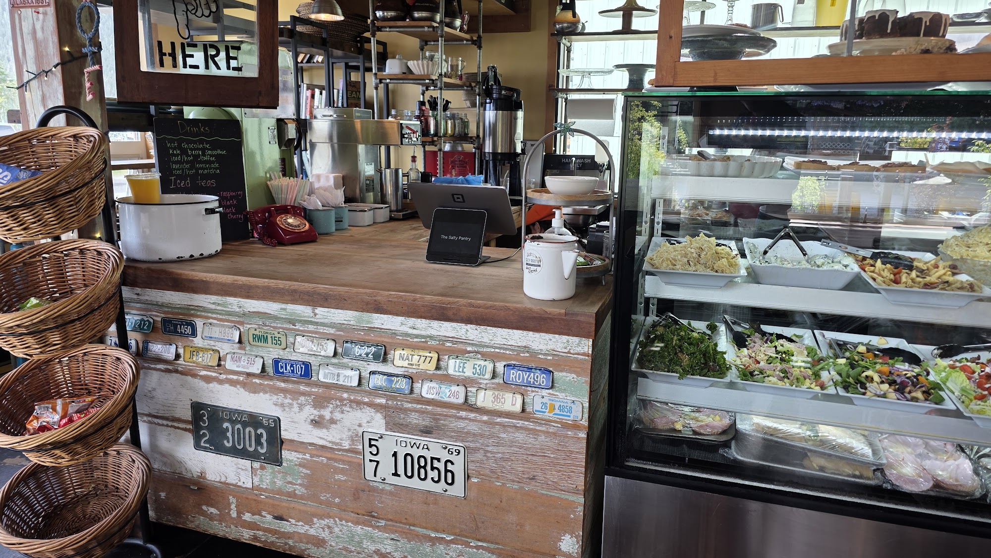 The Salty Pantry Menu